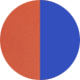Matte Orange Blue