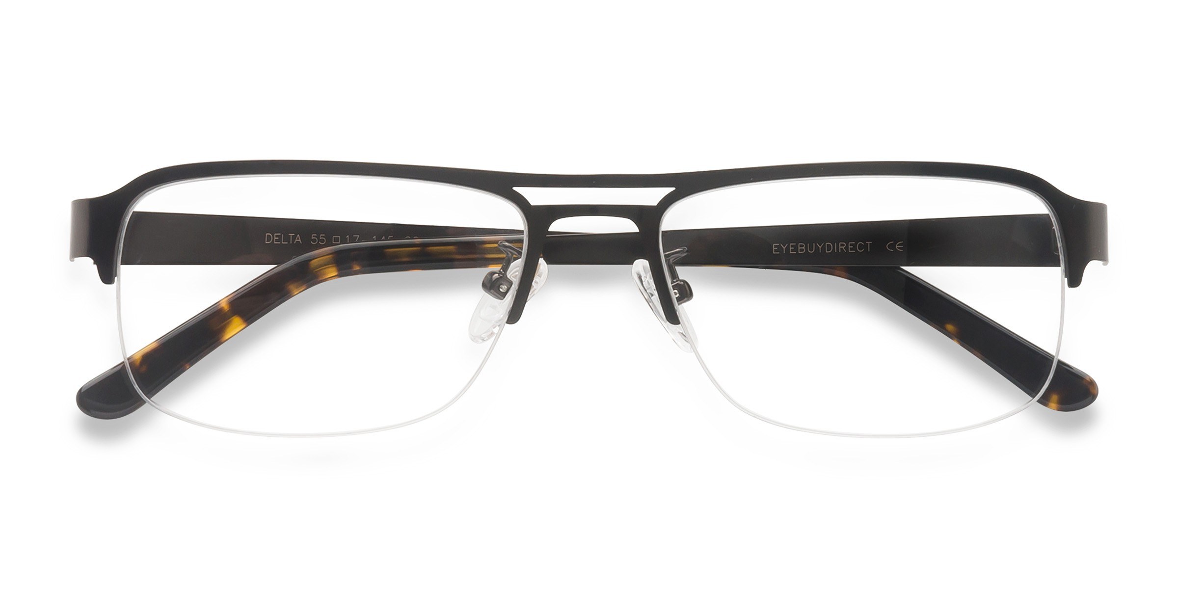 Gunmetal Delta -  Metal Eyeglasses