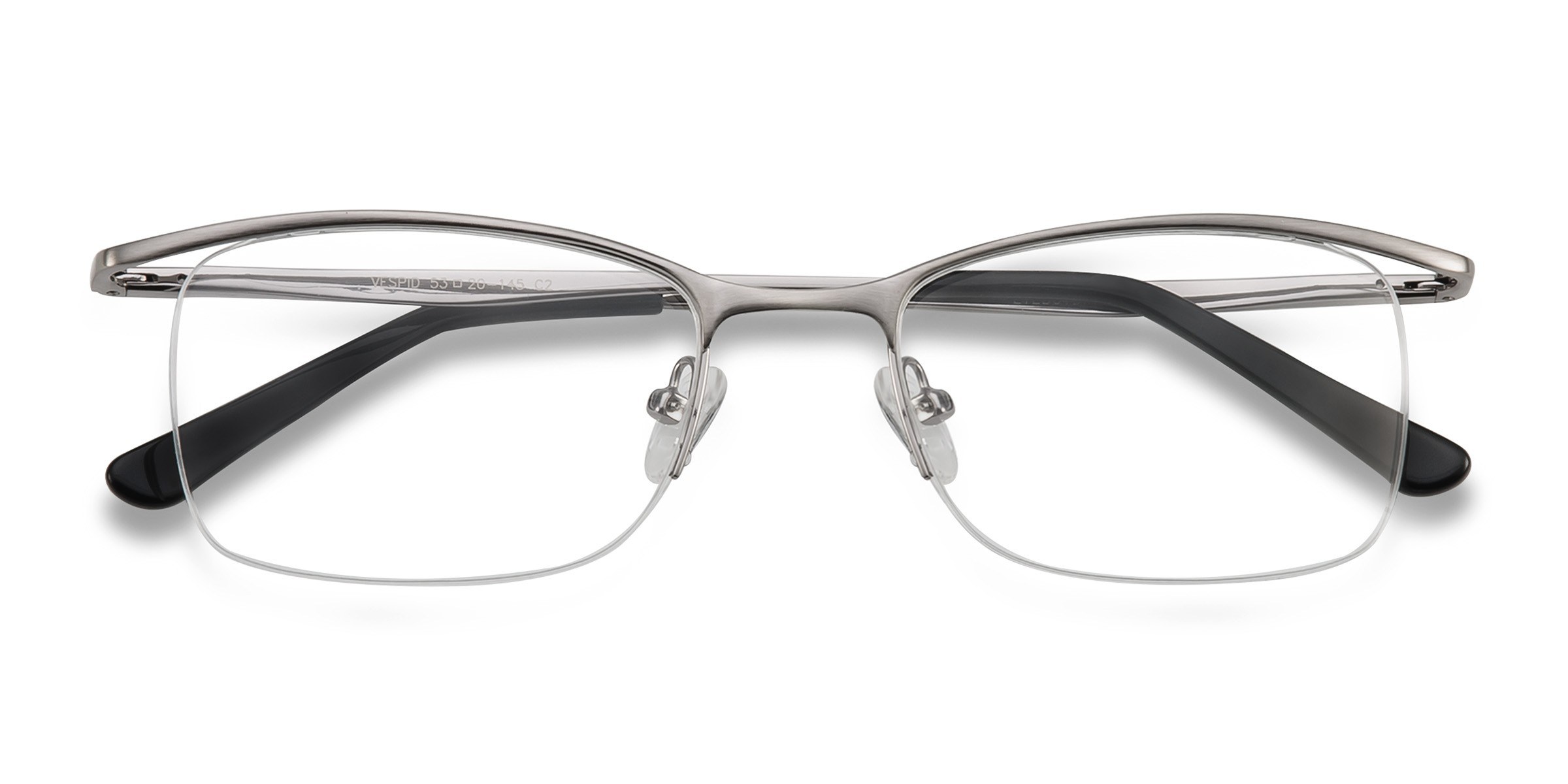 Light Gunmetal Vespid -  Metal Eyeglasses