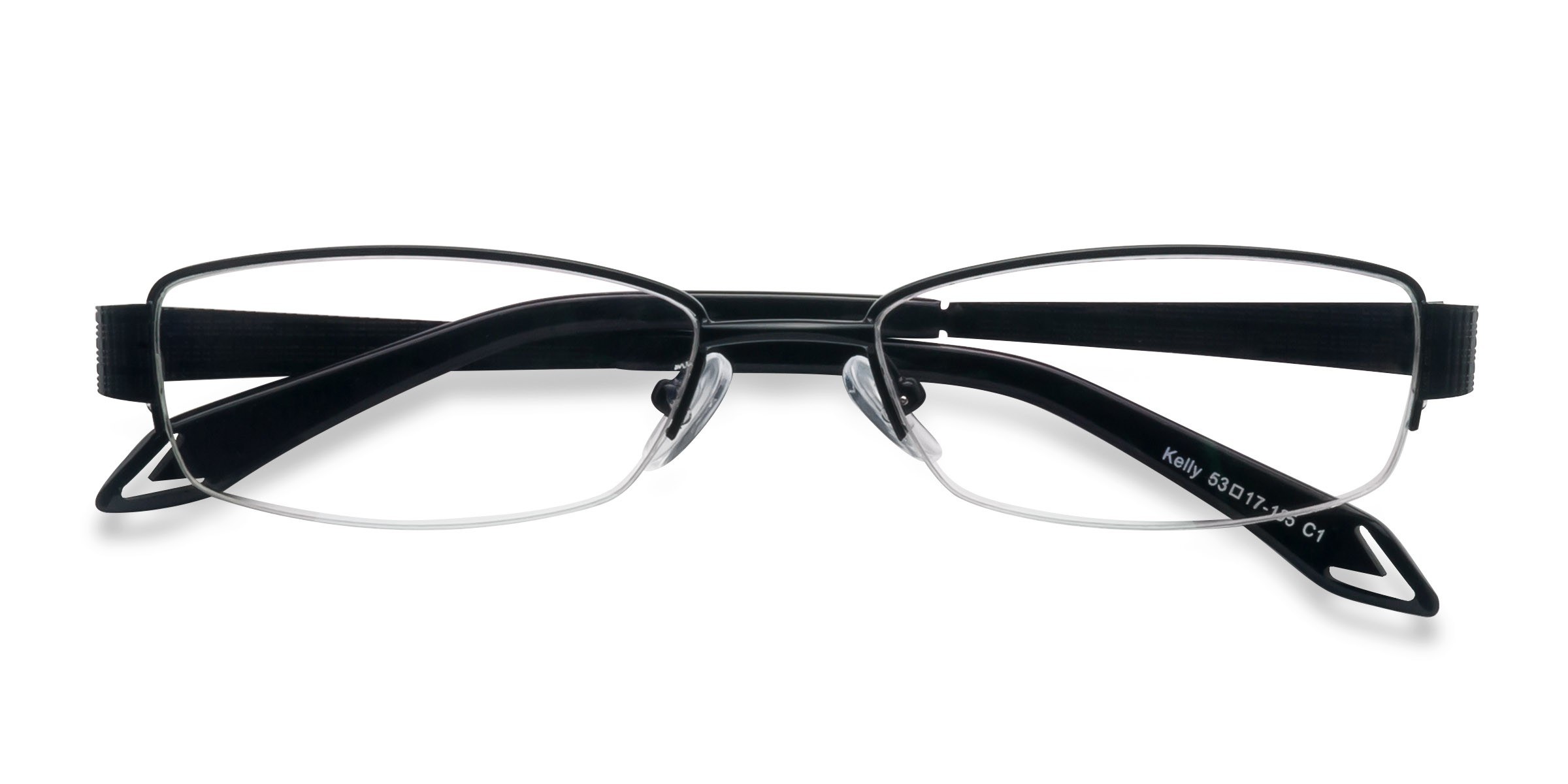 Matte Black Kelly -  Métal Lunettes de vue