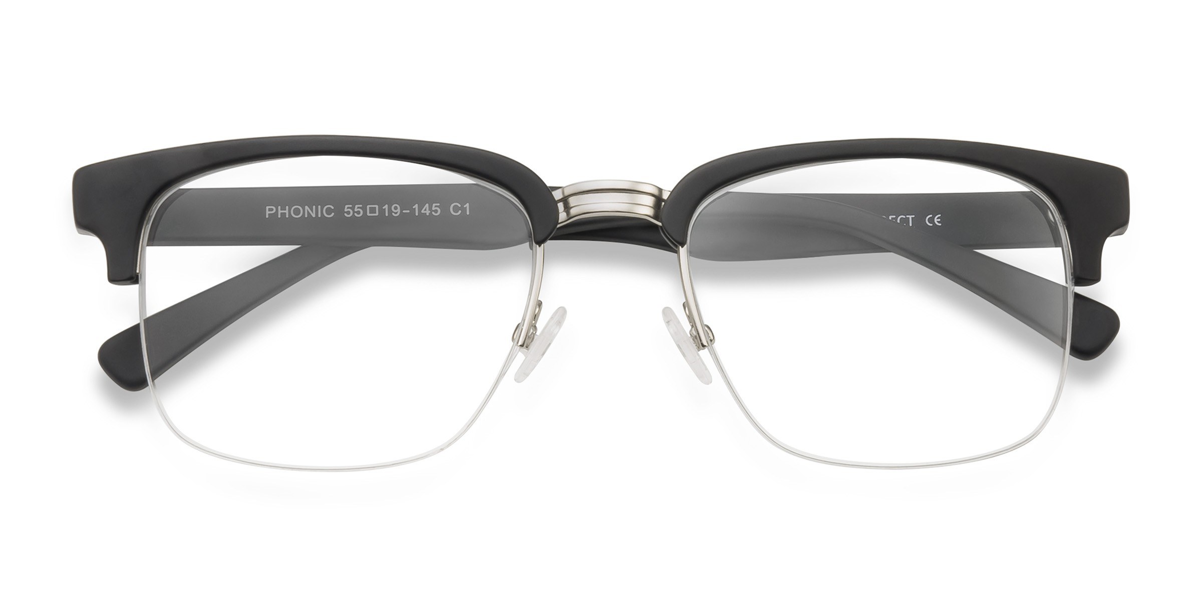 Matte Black Phonic -  Acétate Lunettes de vue