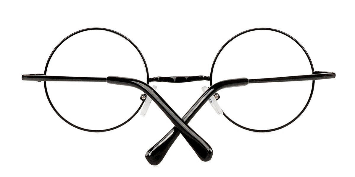 Noir Abazam -  Métal Lunettes de vue