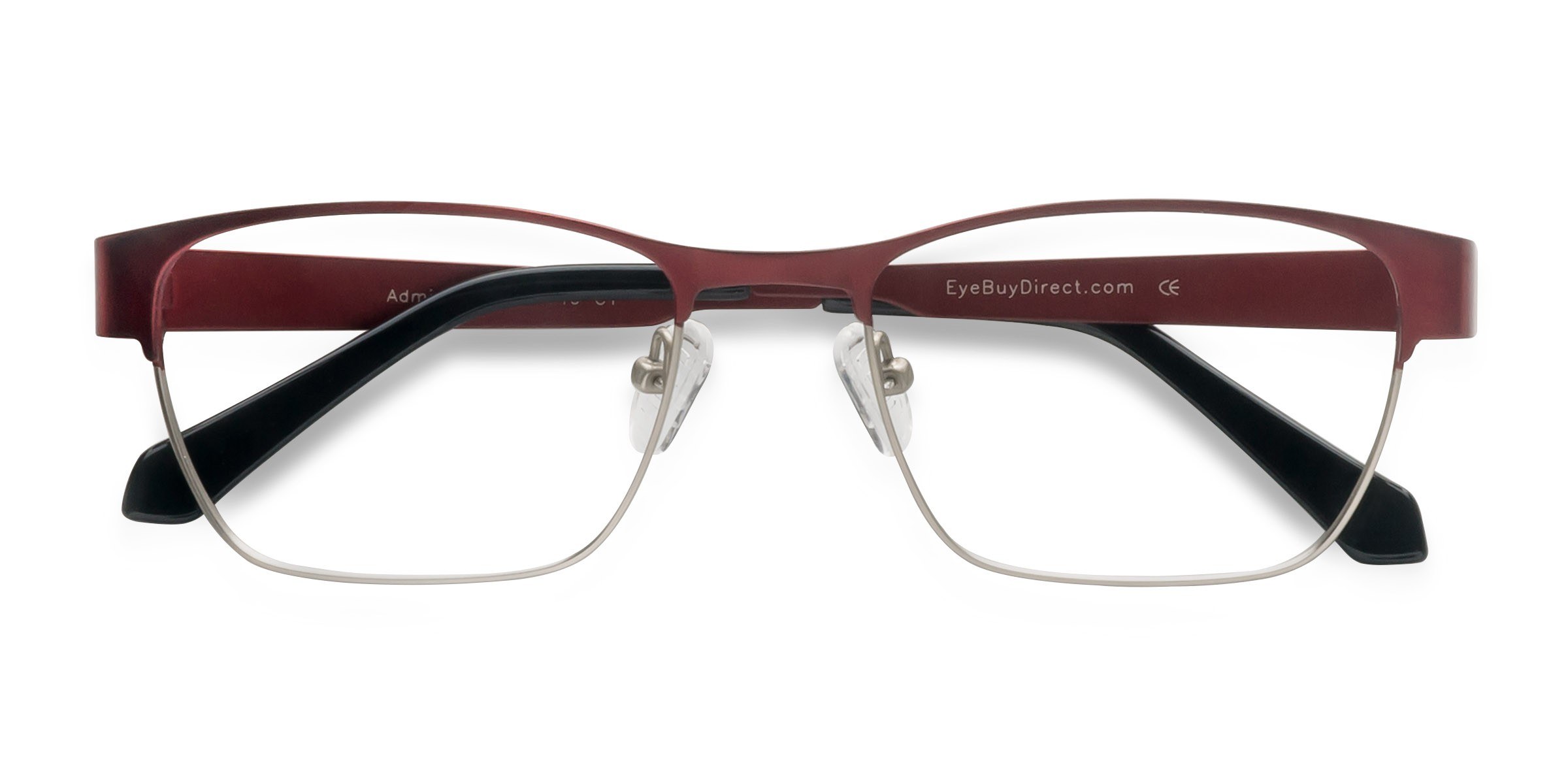 Matte Burgundy Admire -  Métal Lunettes de vue