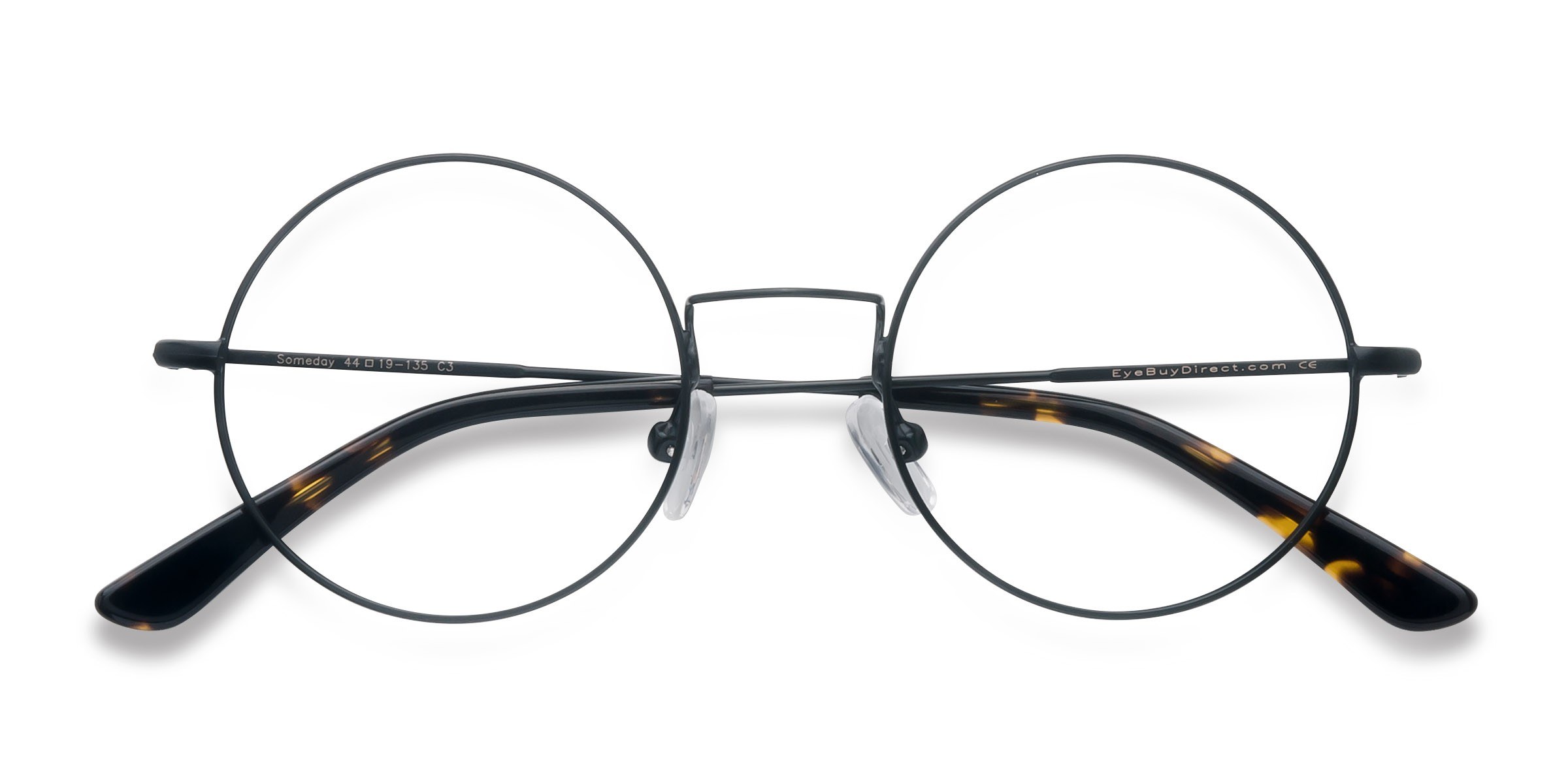 Black Someday -  Metal Eyeglasses