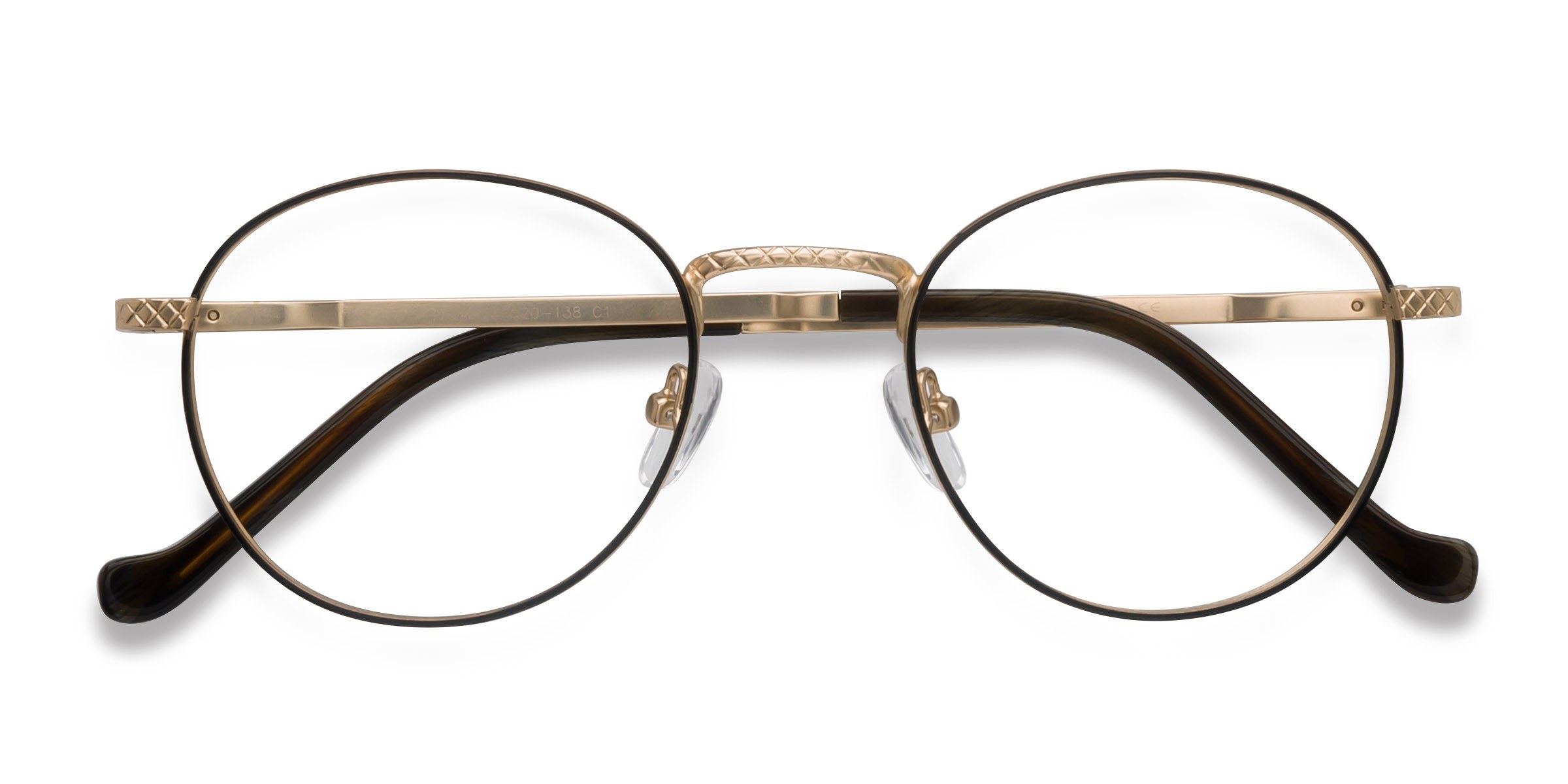 Brown Golden Mingus -  Métal Lunettes de vue