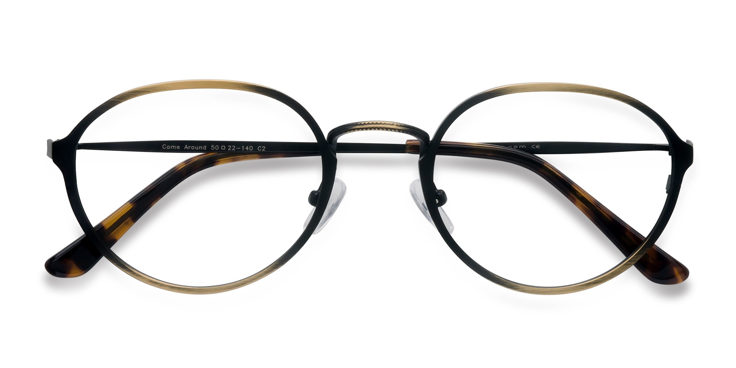 Bronze Come Around -  Metal Eyeglasses