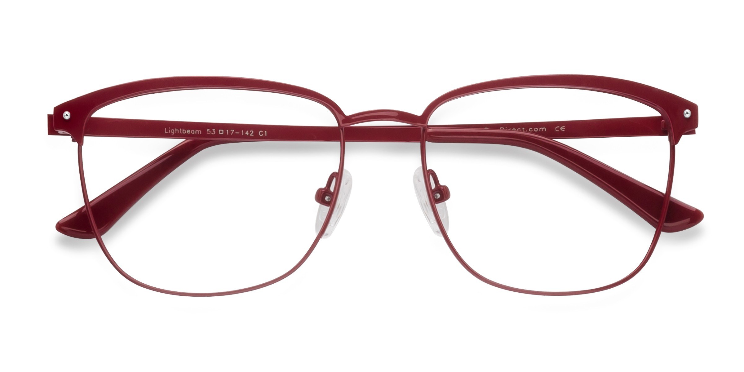 Rouge Lightbeam -  Métal Lunettes de vue