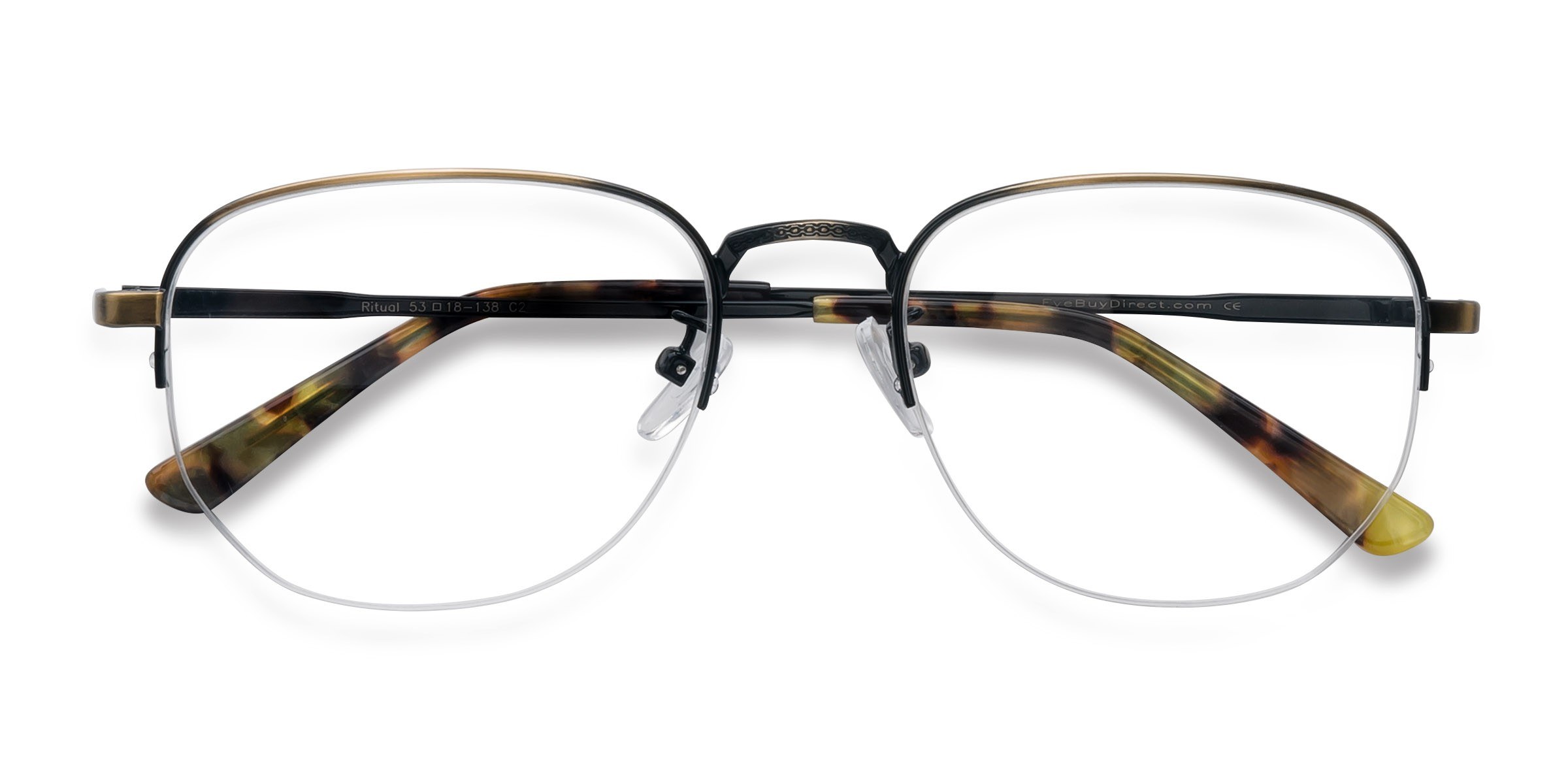 Bronze Ritual -  Metal Eyeglasses