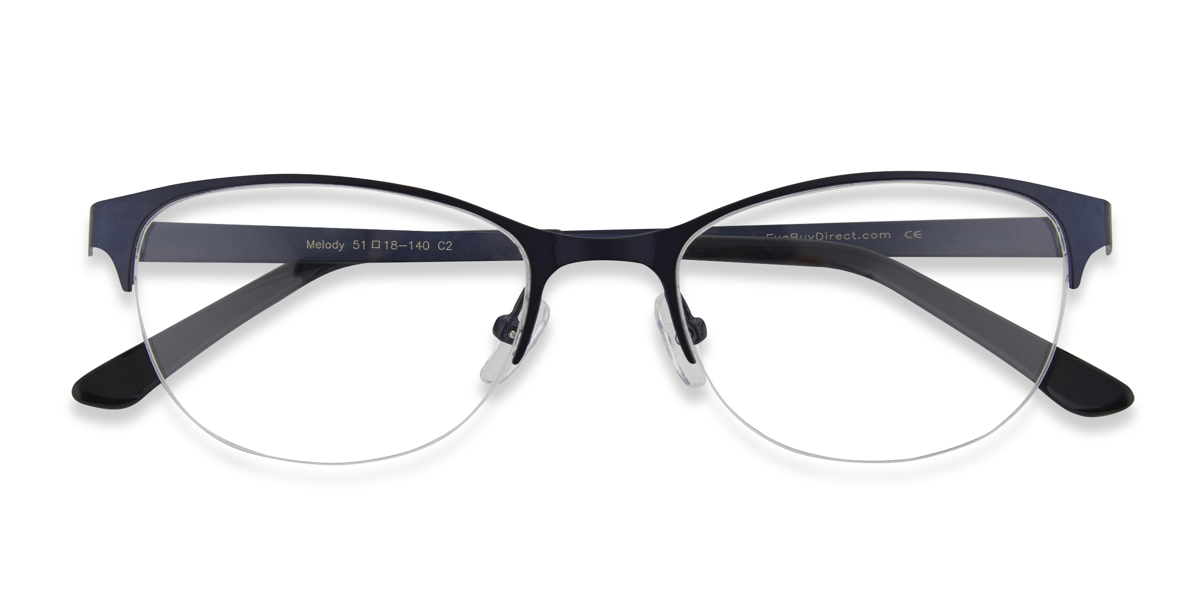 Bleu marine  Melody -  Métal Lunettes de vue