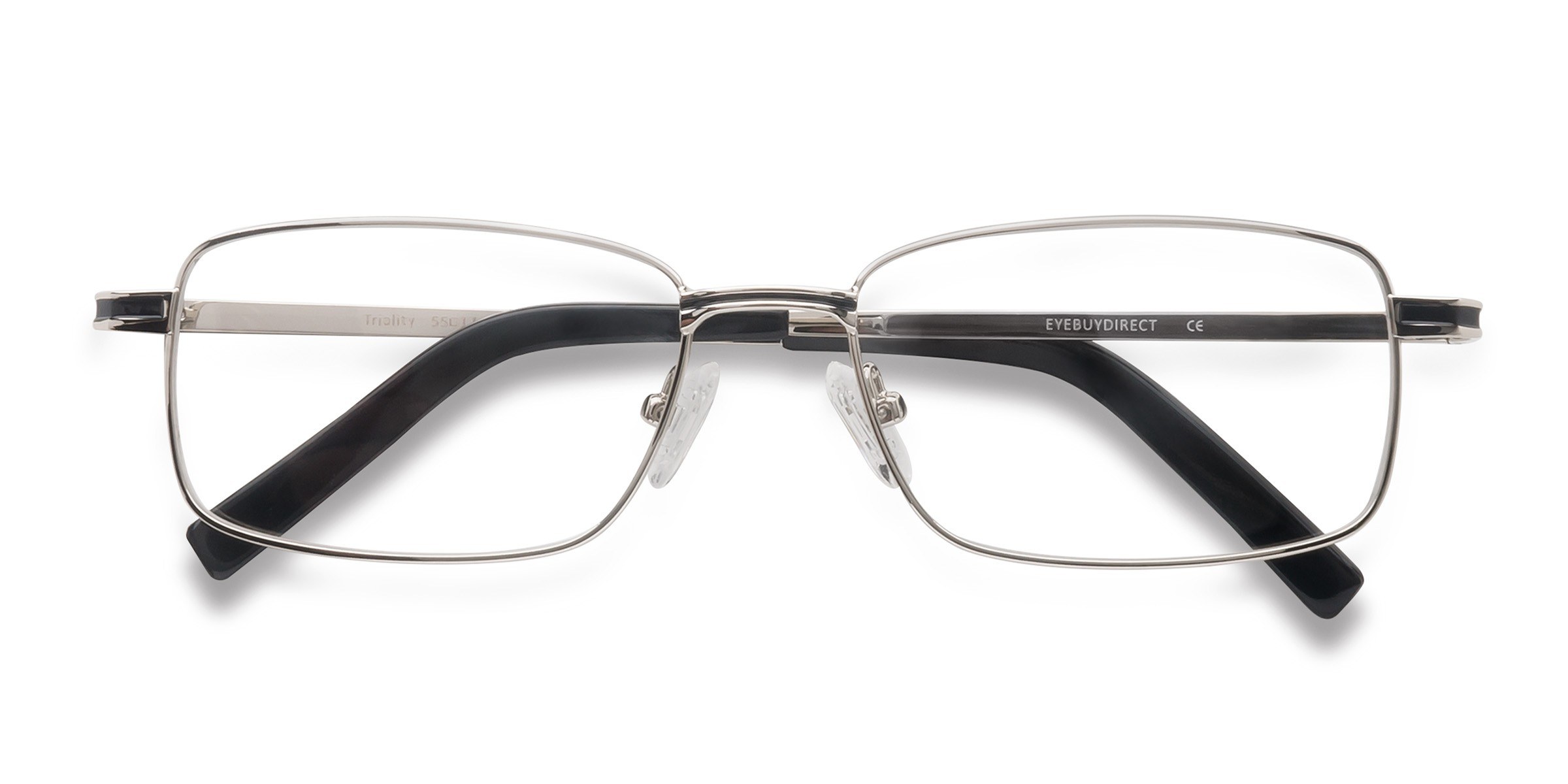 Silver Triality -  Metal Eyeglasses