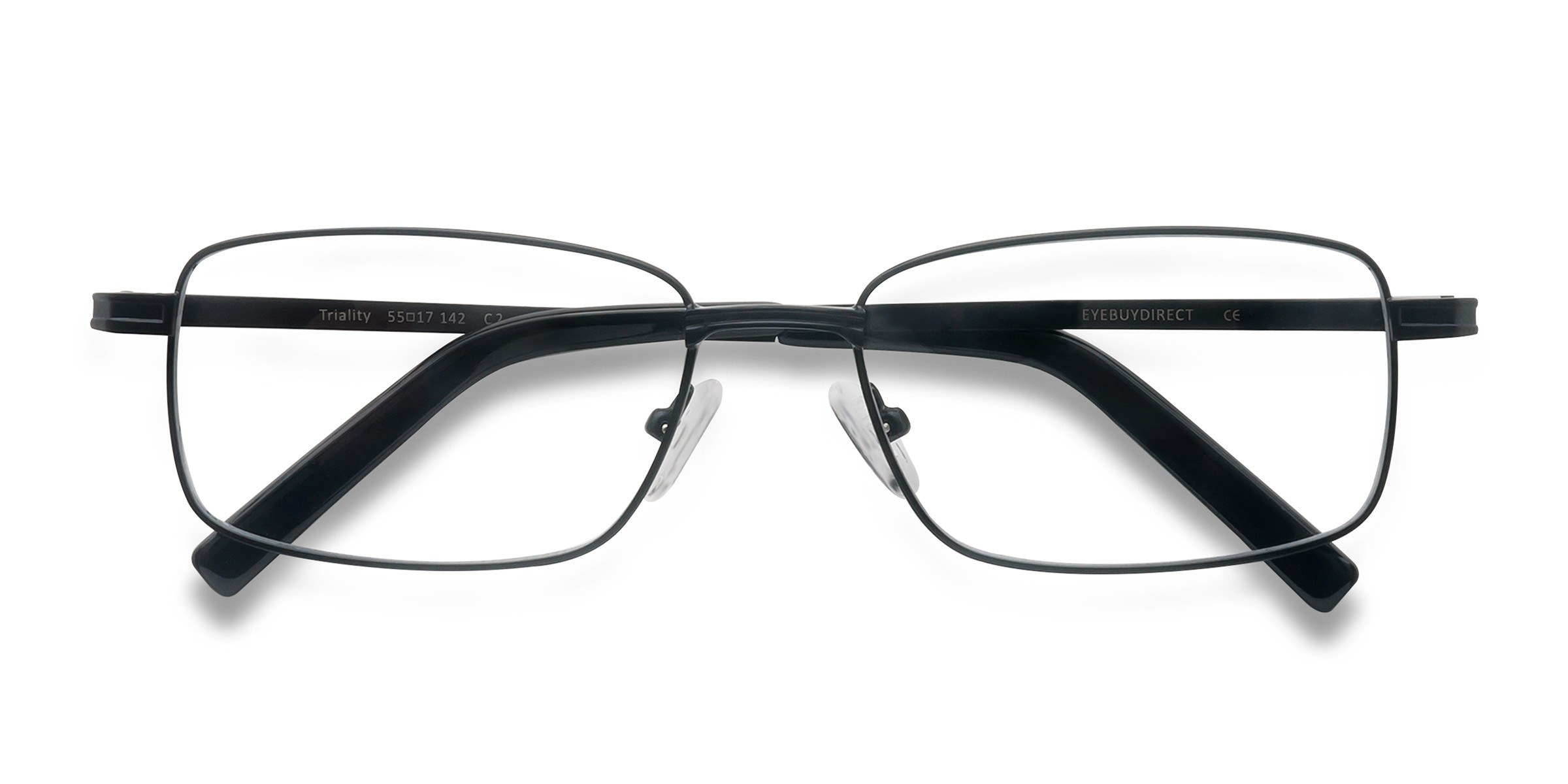 Black Triality -  Metal Eyeglasses