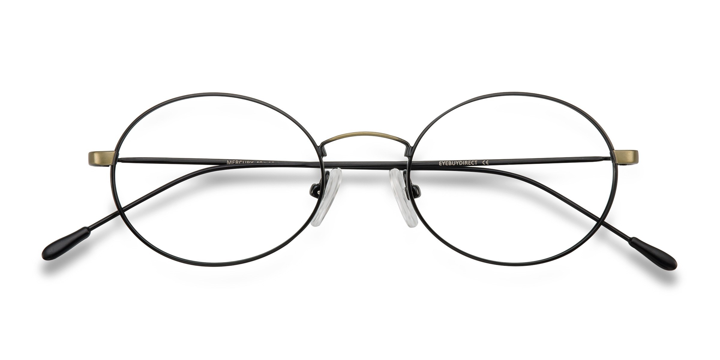 Black Bronze Mercury -  Metal Eyeglasses