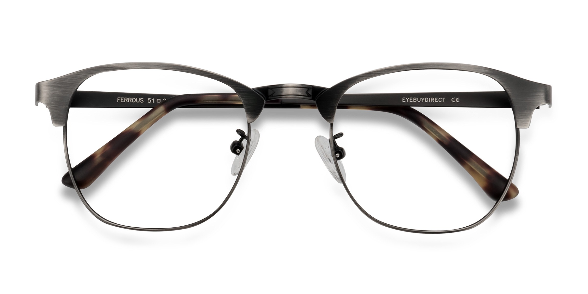 Gunmetal Ferrous - Métal Lunettes de vue