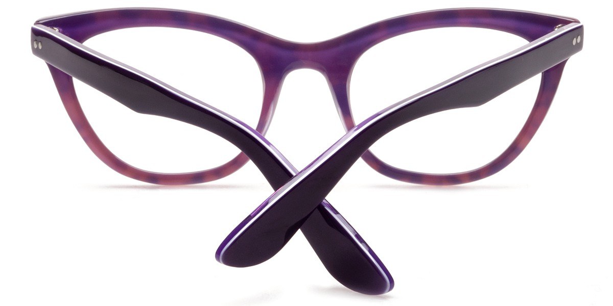 Purple/Tortoise Ellie -  Acétate Lunettes de vue