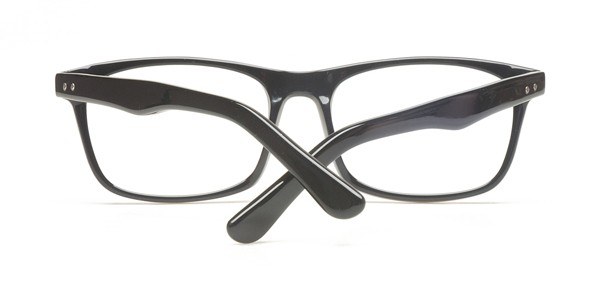 Black Belleville -  Acetate Eyeglasses