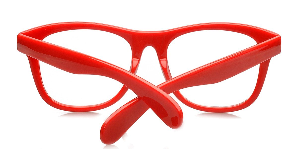 Rouge Myrtle -  Plastique Lunettes de vue