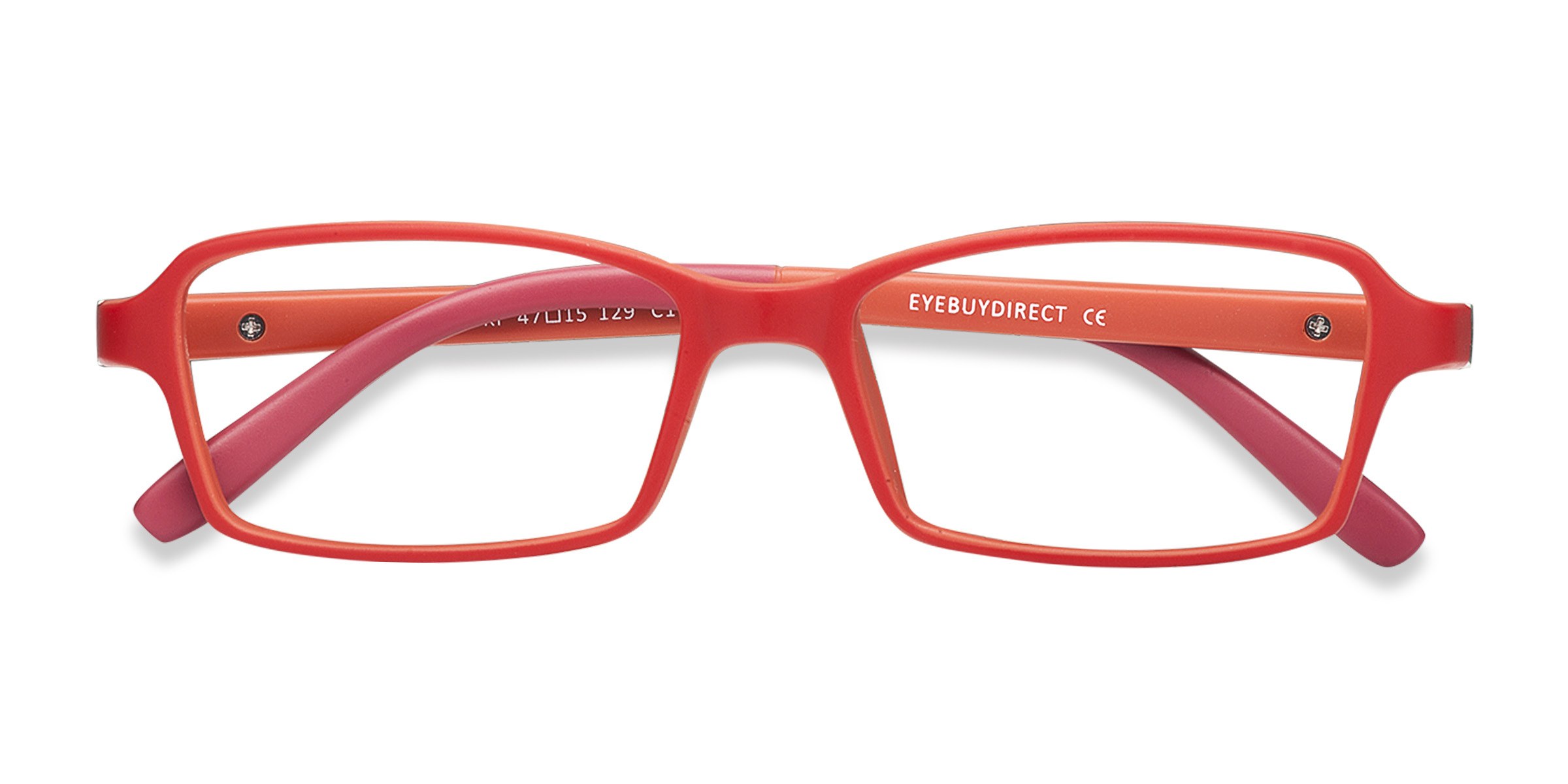 Rouge Ricki -  Plastique Lunettes de vue