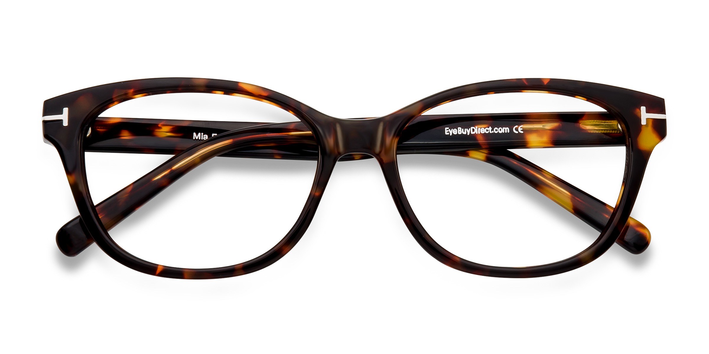 Brown/Tortoise Mia Farrow -  Acétate Lunettes de vue