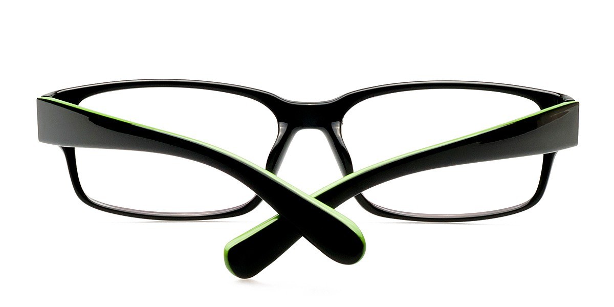 Noir Apollo -  Plastique Lunettes de vue