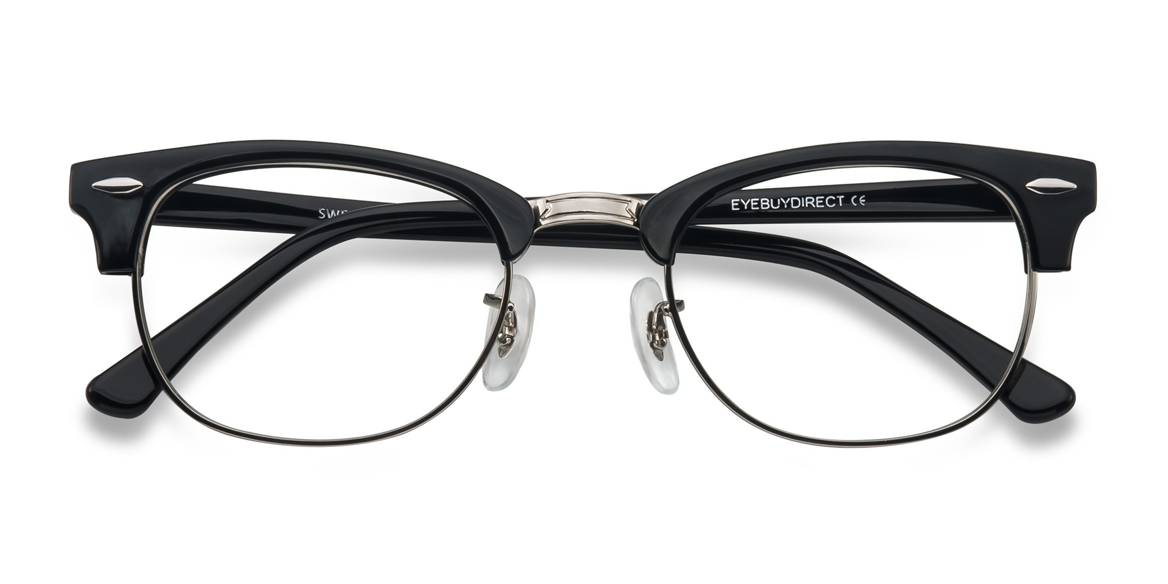 Black/Silver Sweet Jane -  Plastique Lunettes de vue