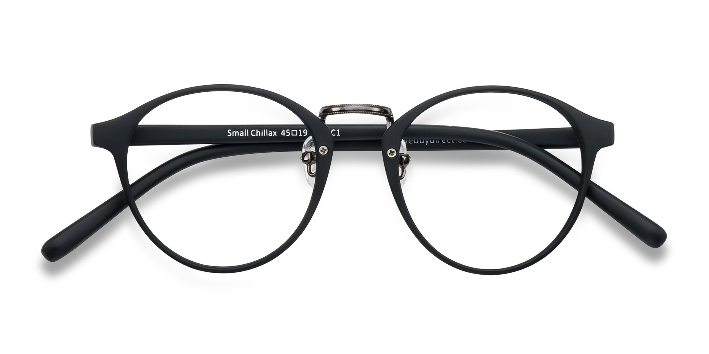 Matte Black/Gunmetal Small Chillax -  Plastique Lunettes de vue