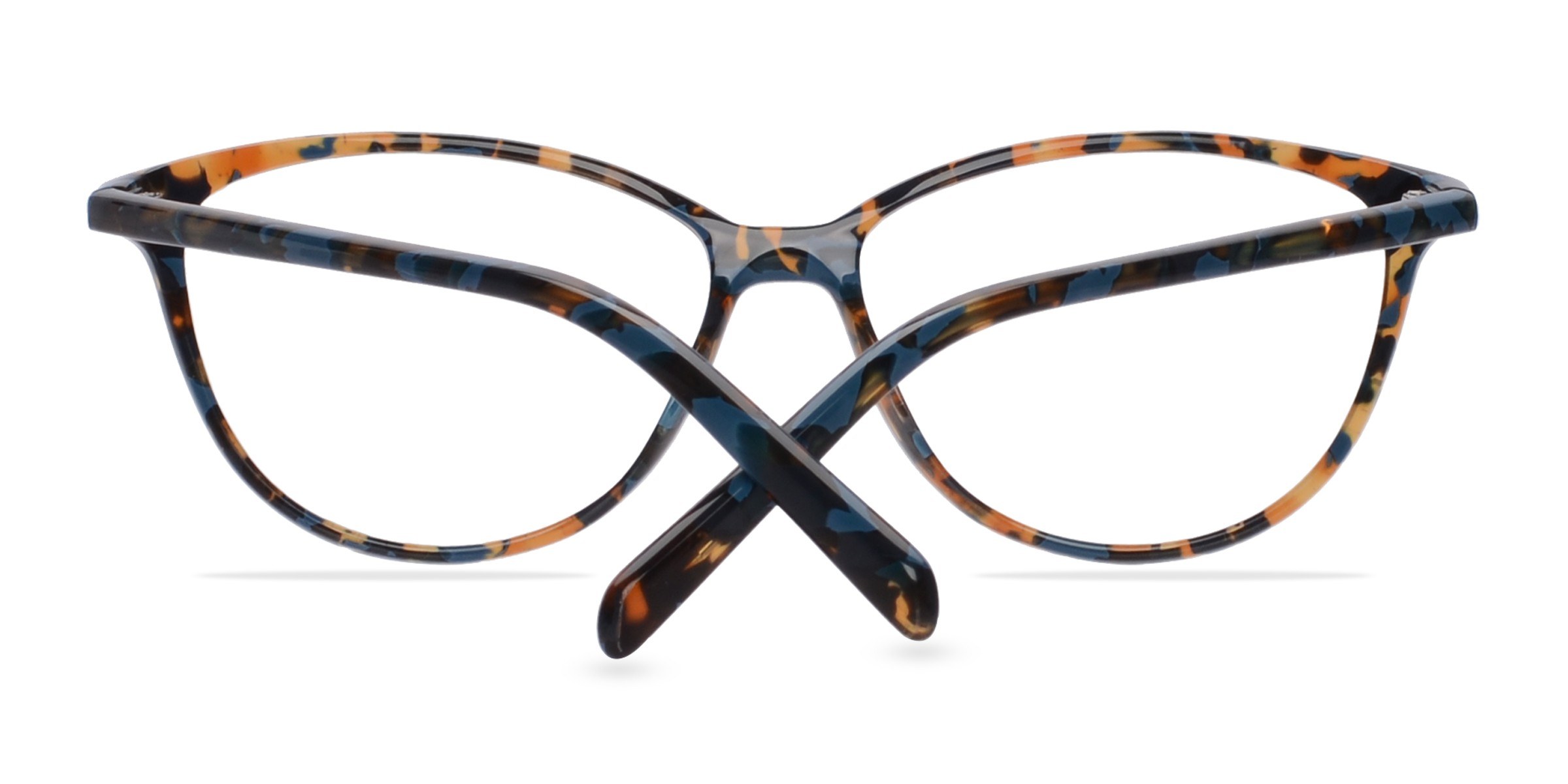 Blue/Floral Coco -  Plastique Lunettes de vue