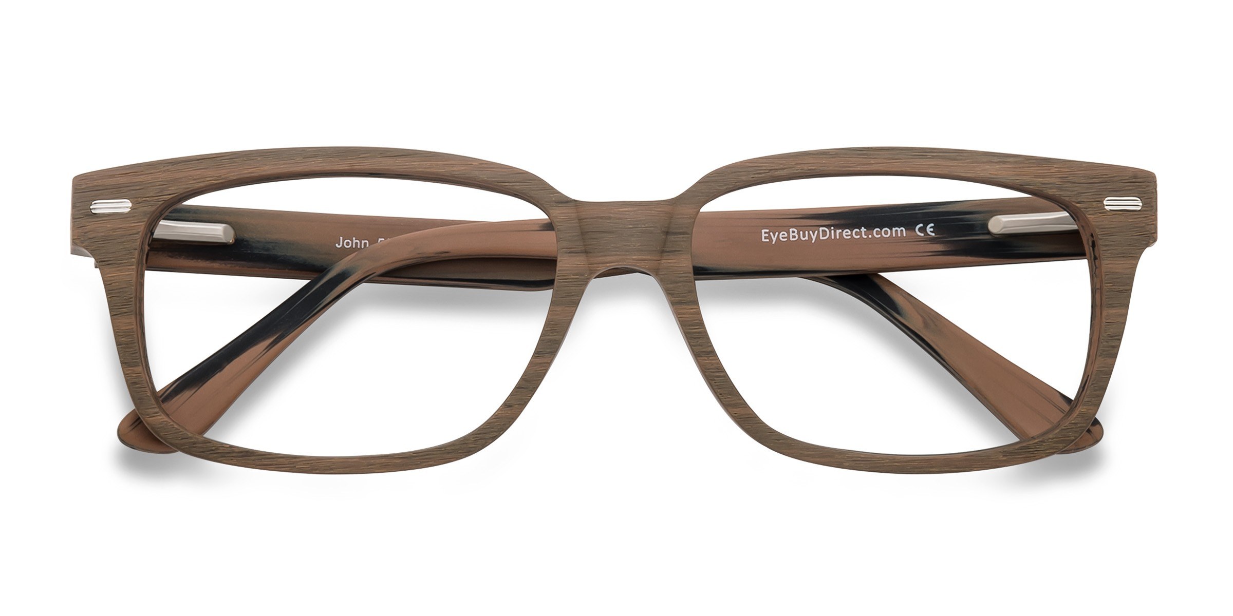 Brown/Striped John -  Acetate Eyeglasses