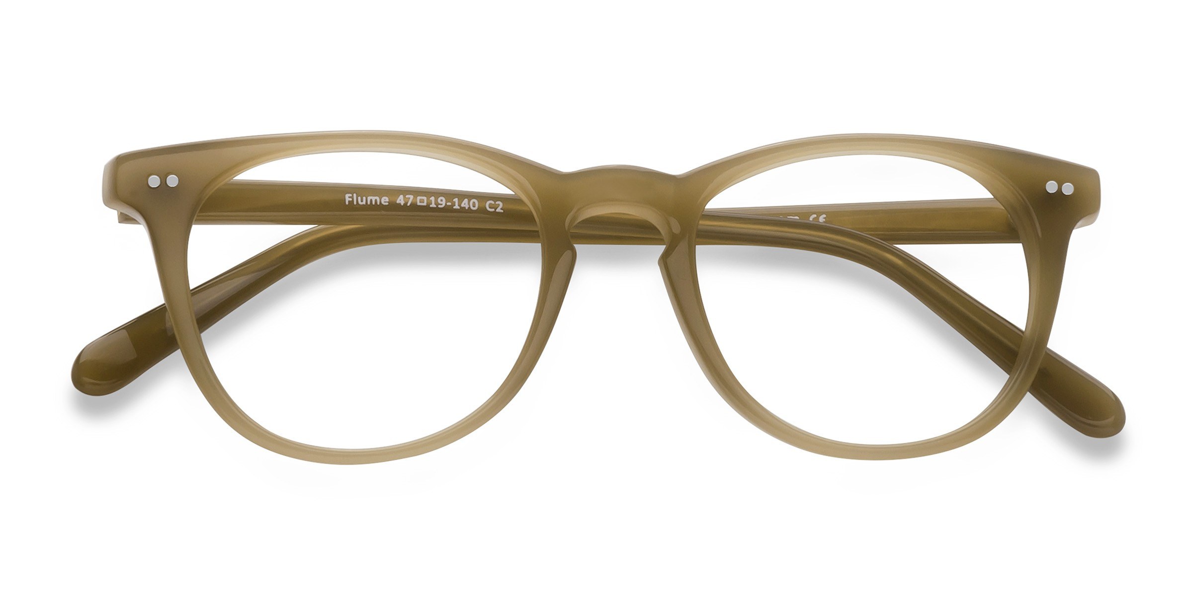 Taupe Flume -  Acetate Eyeglasses
