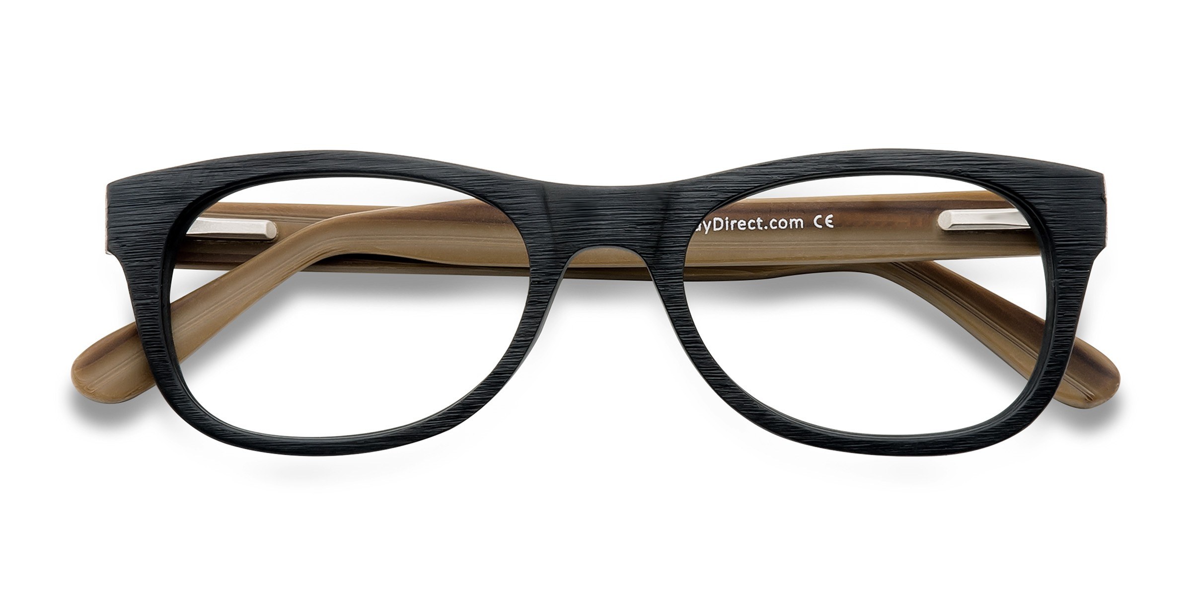 Black Little Panama -  Acetate Eyeglasses