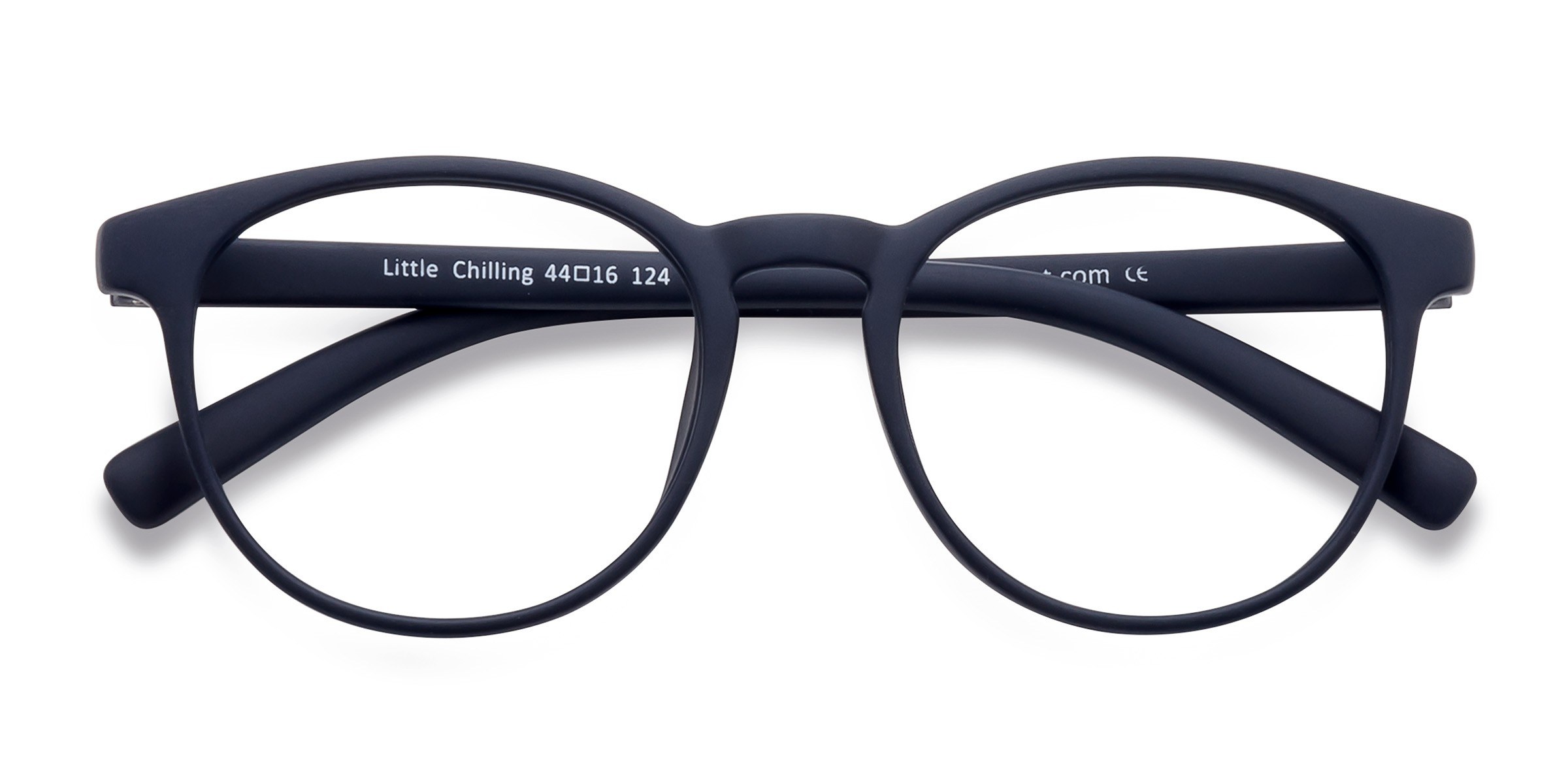 Matte Navy Little Chilling -  Plastic Eyeglasses