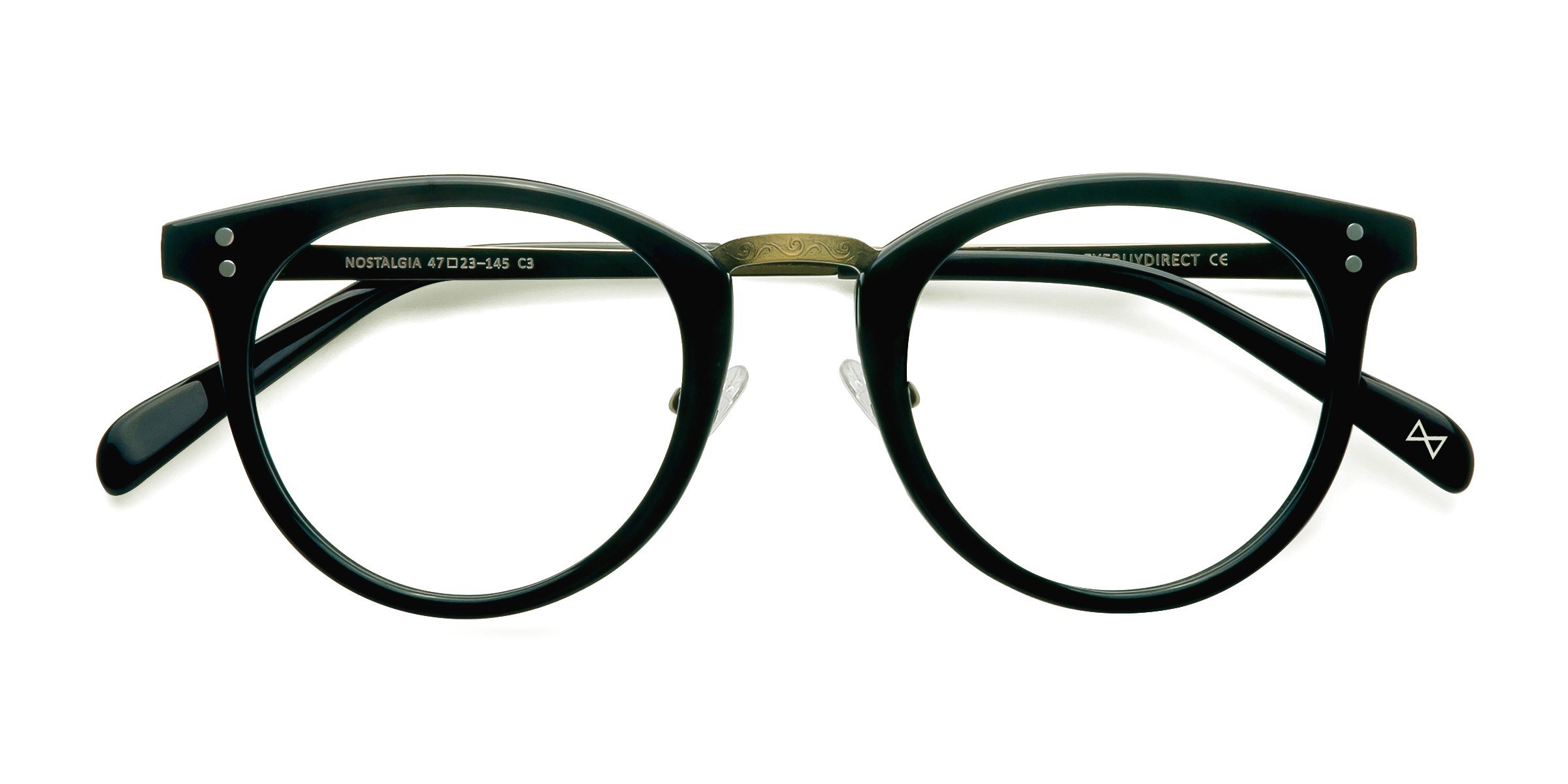 Charcoal Nostalgia -  Acetate-metal Lunettes de vue