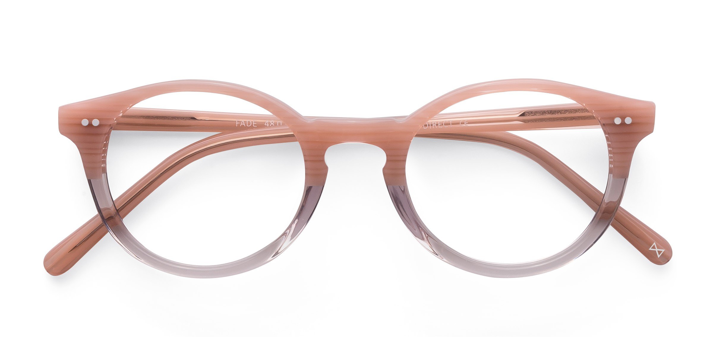 Frosted Rose Fade -  Acetate Eyeglasses