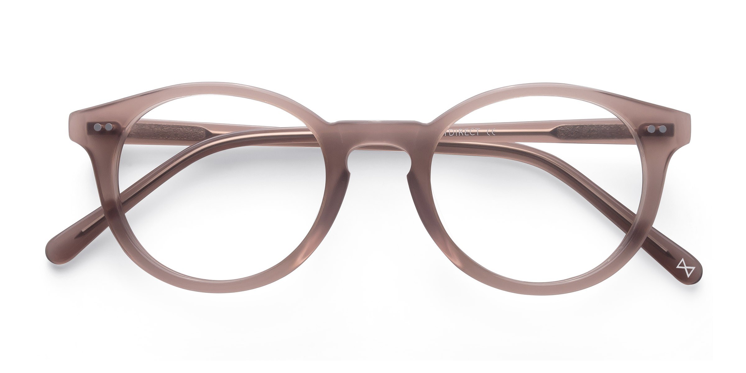 Translucent Smoked Taupe Fade -  Acetate Eyeglasses