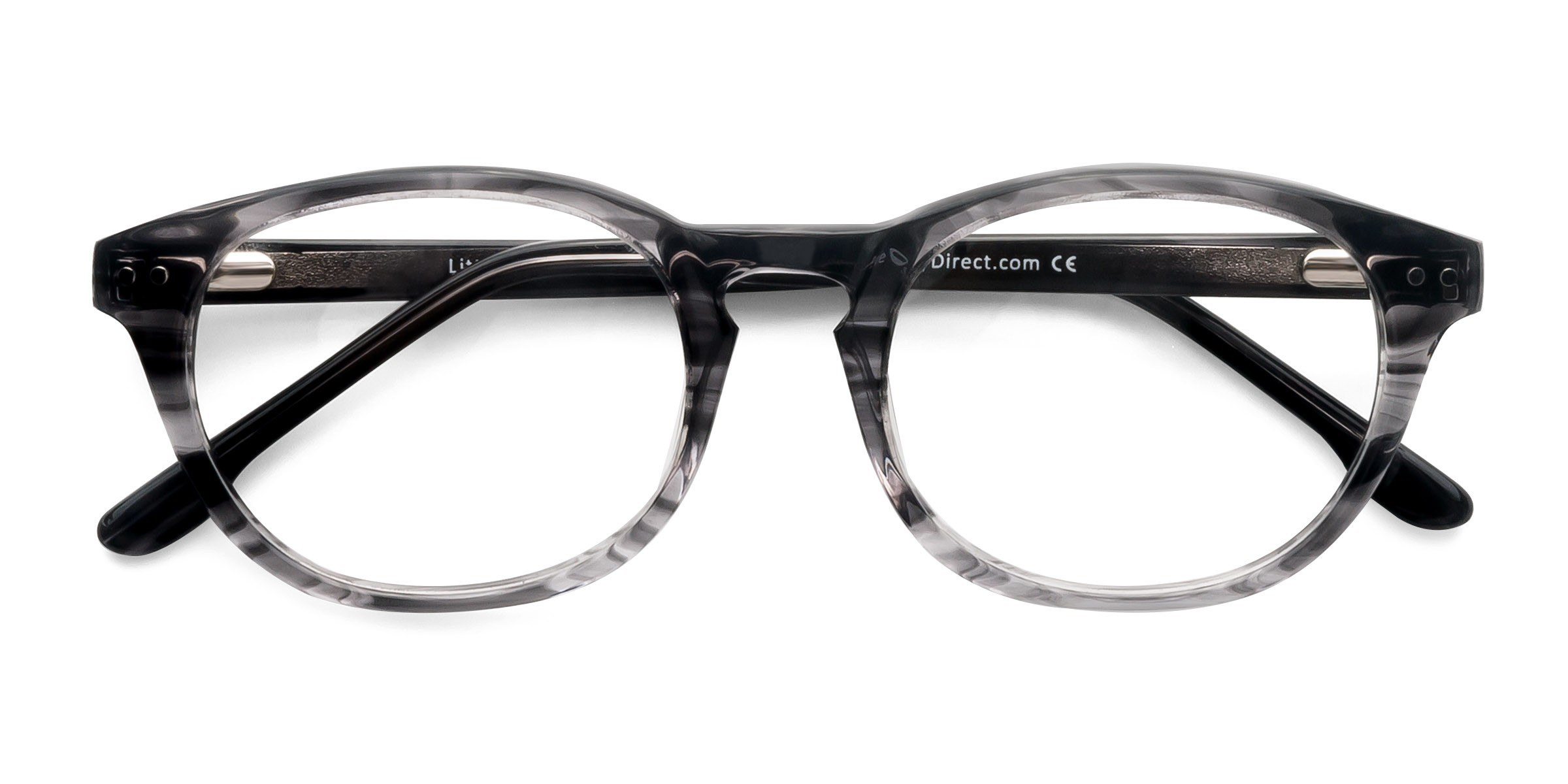 Gray Striped Little Things -  Acétate Lunettes de vue