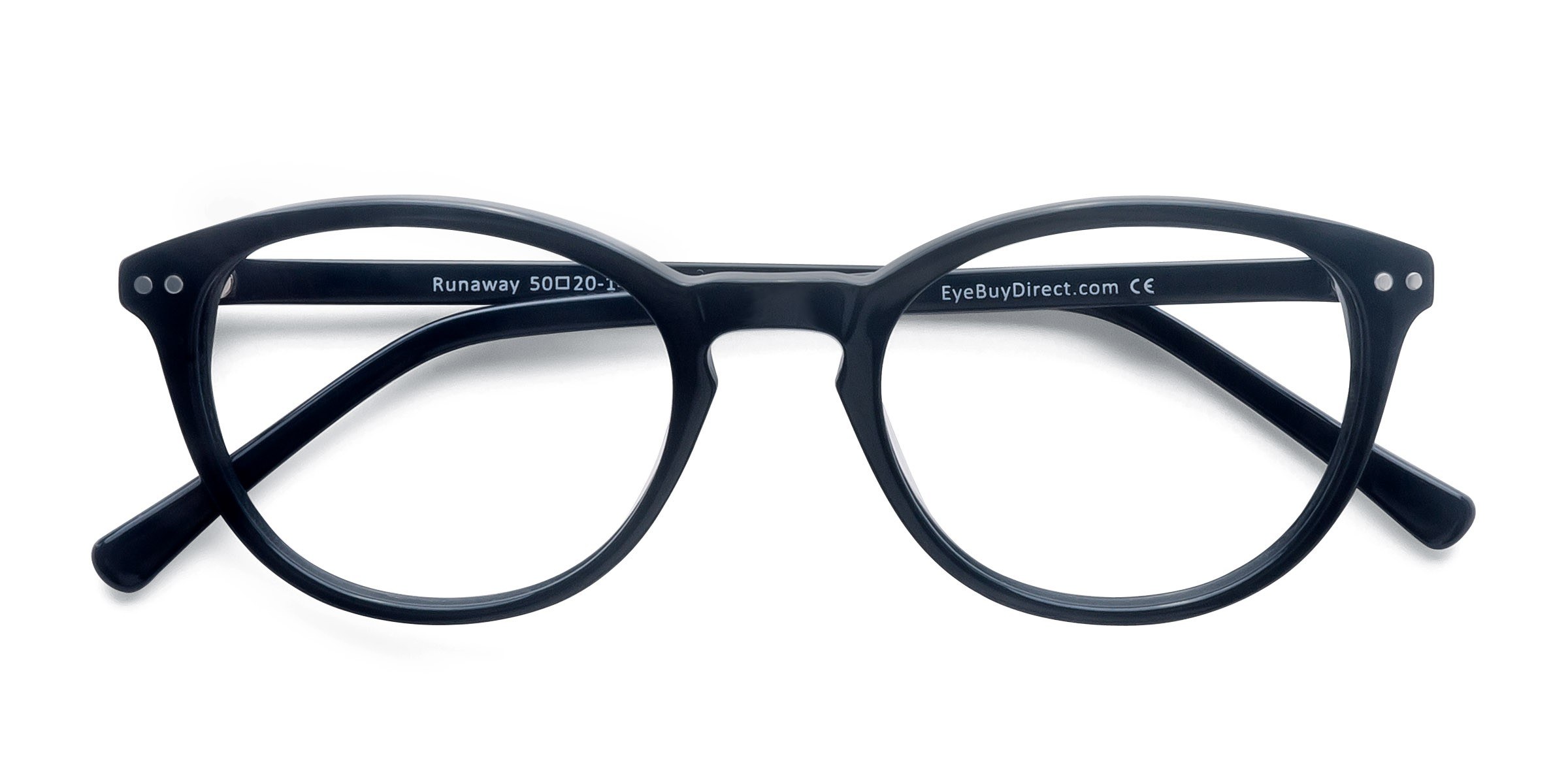 Bleu marine  Runaway -  Acétate Lunettes de vue
