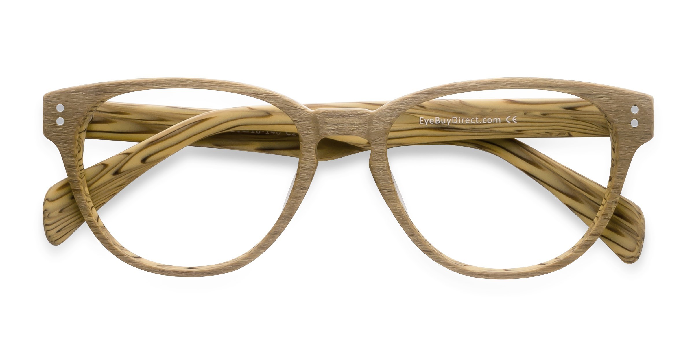 Jaune Light Year -  Wood-texture Lunettes de vue