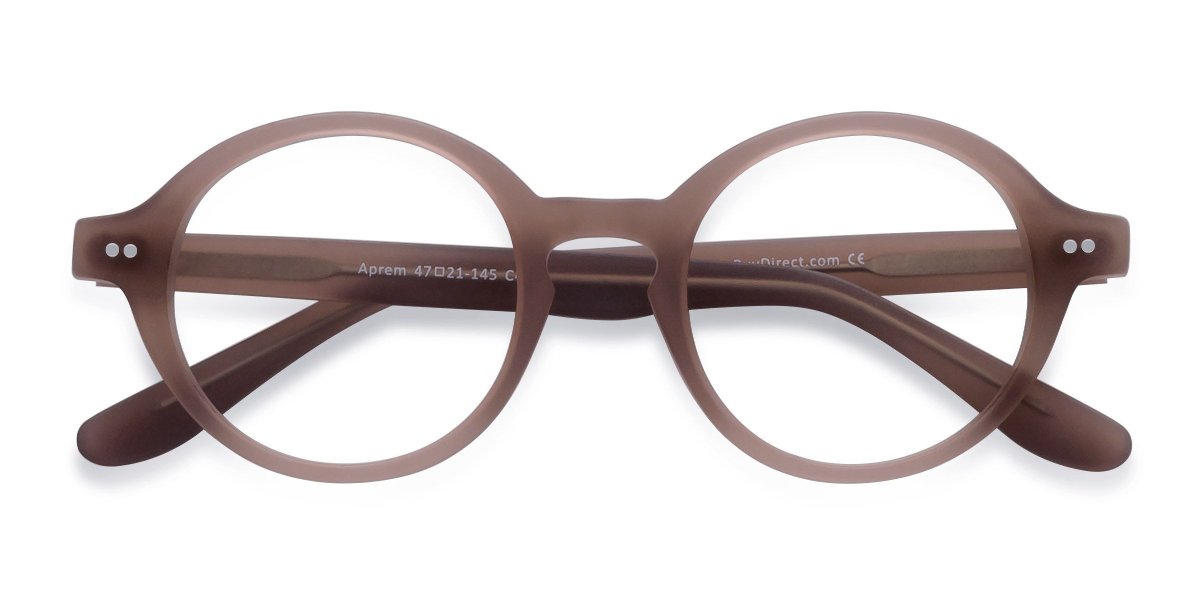 Matte Brown Aprem -  Acetate Eyeglasses