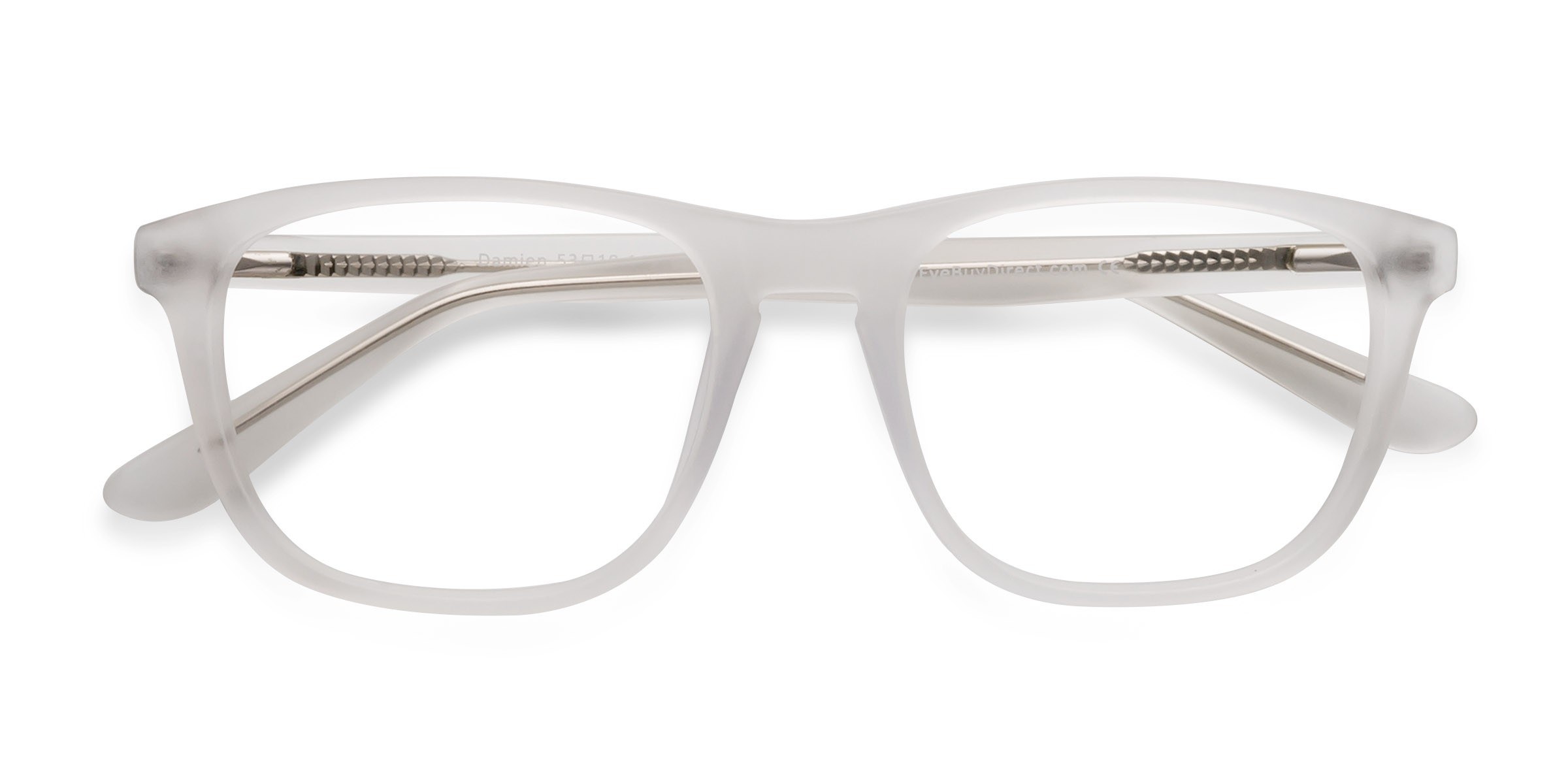 Matte Clear Damien -  Acétate Lunettes de vue