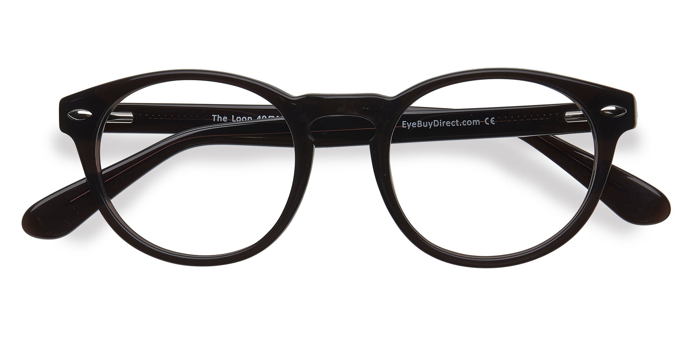 Dark Gray The Loop -  Acetate Eyeglasses