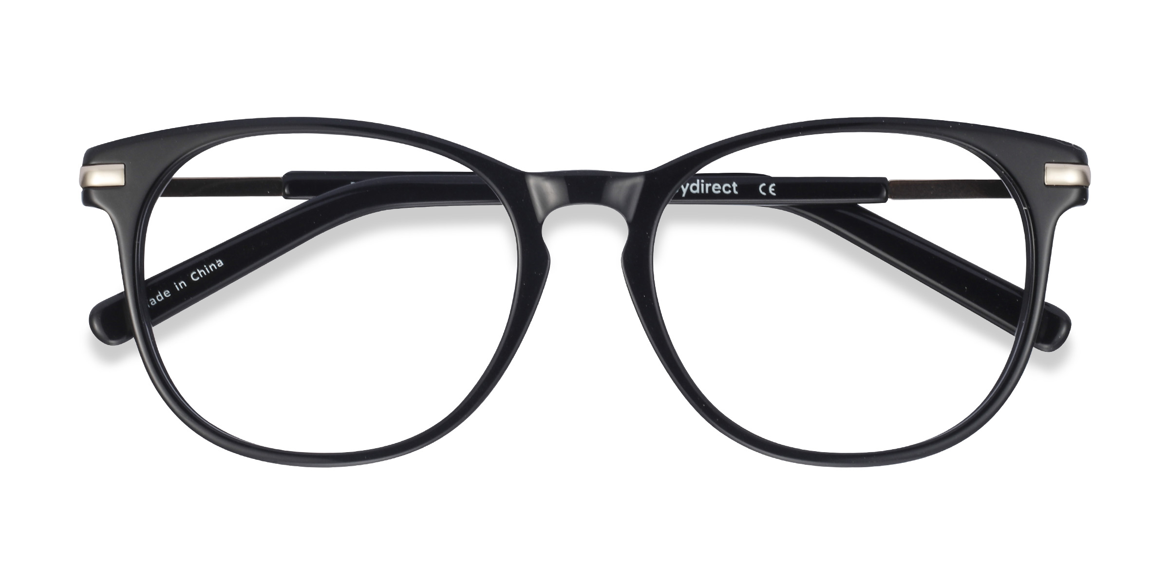 Black Decadence -  Acetate-metal Eyeglasses