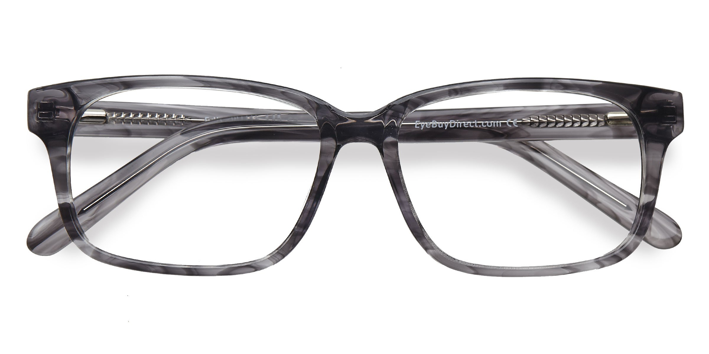 Clear Gray Edit -  Acetate Eyeglasses