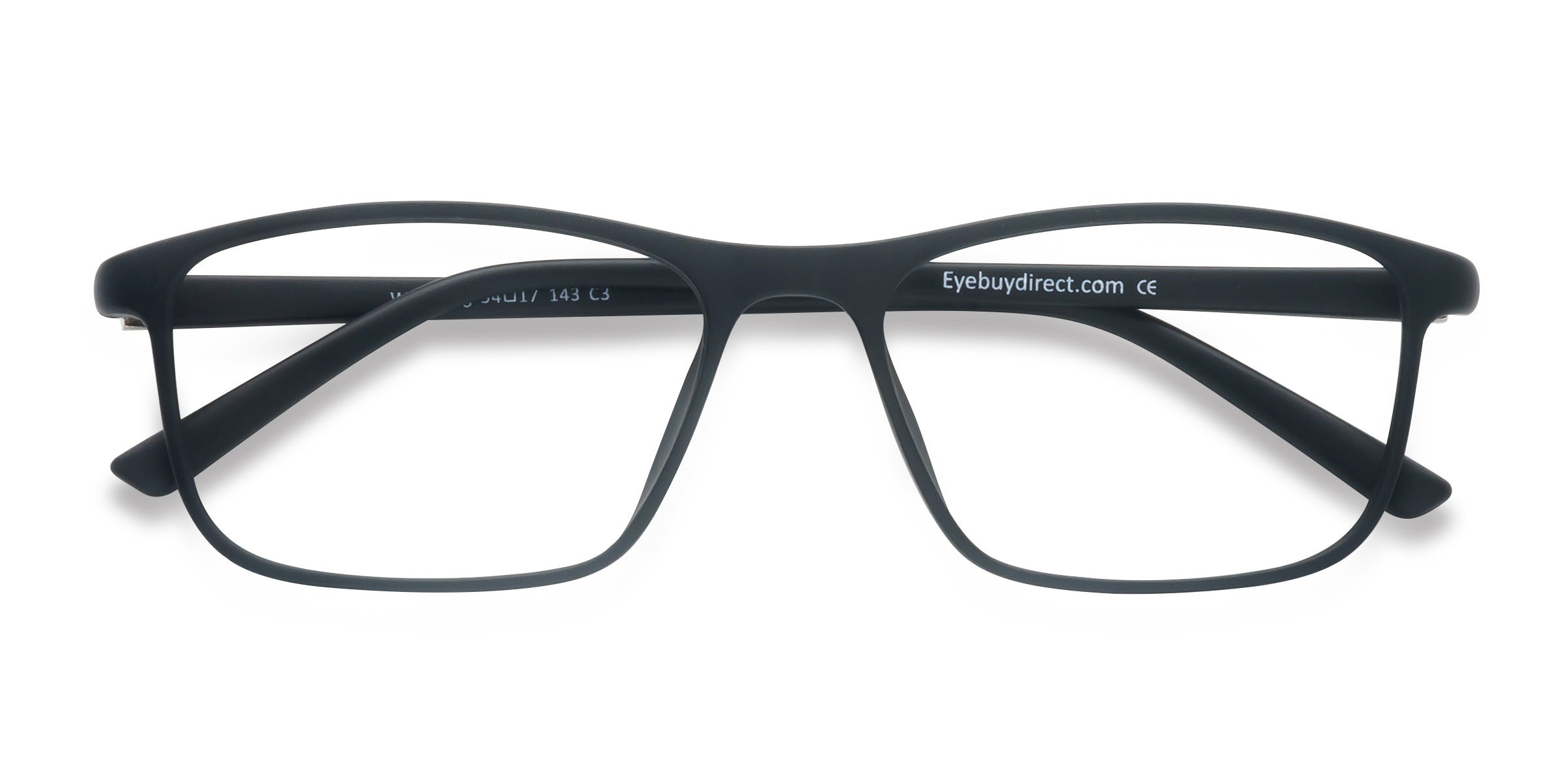 Matte Black Wyoming -  Plastic Eyeglasses
