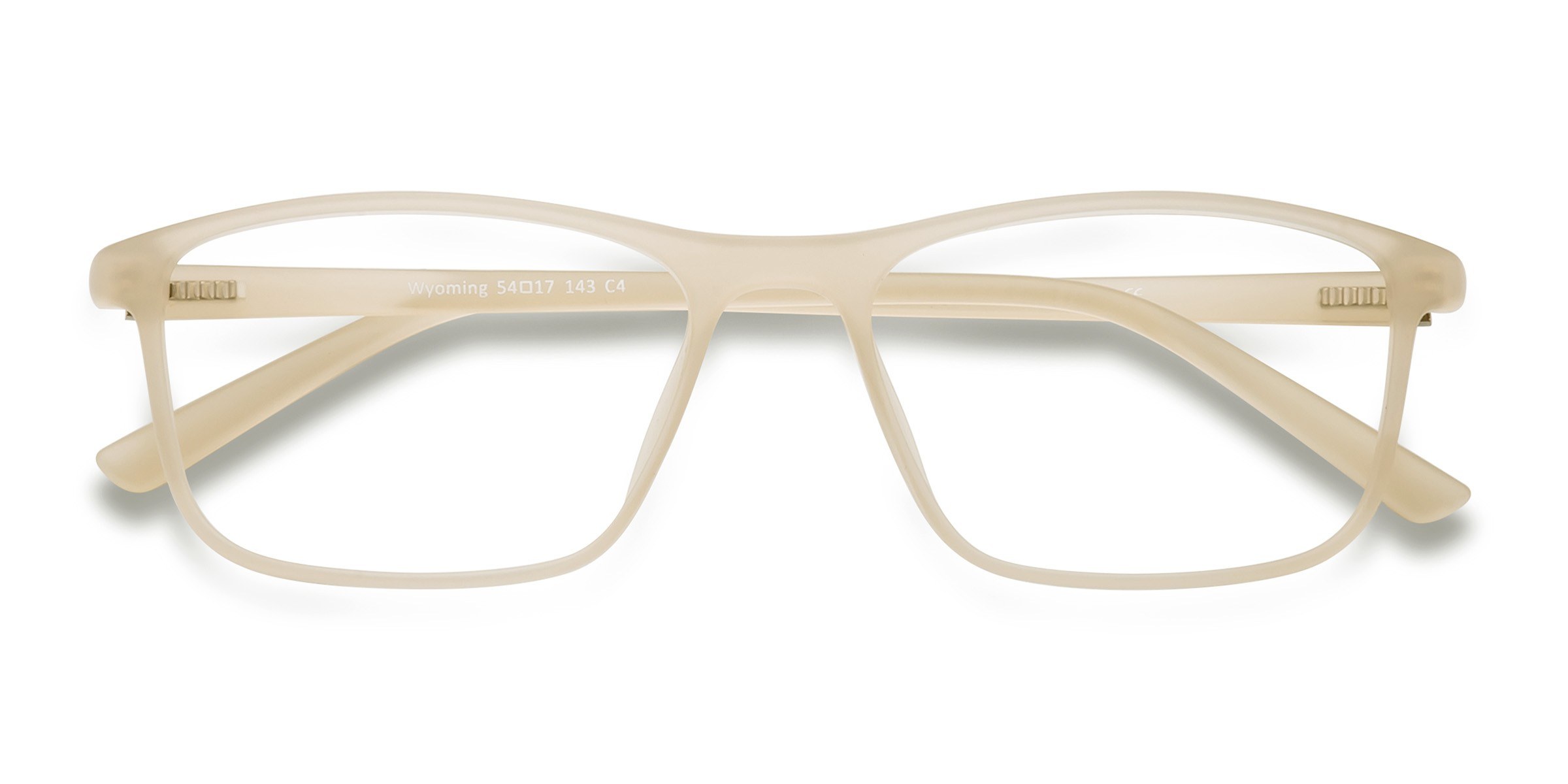 Matte Cream Wyoming -  Plastique Lunettes de vue