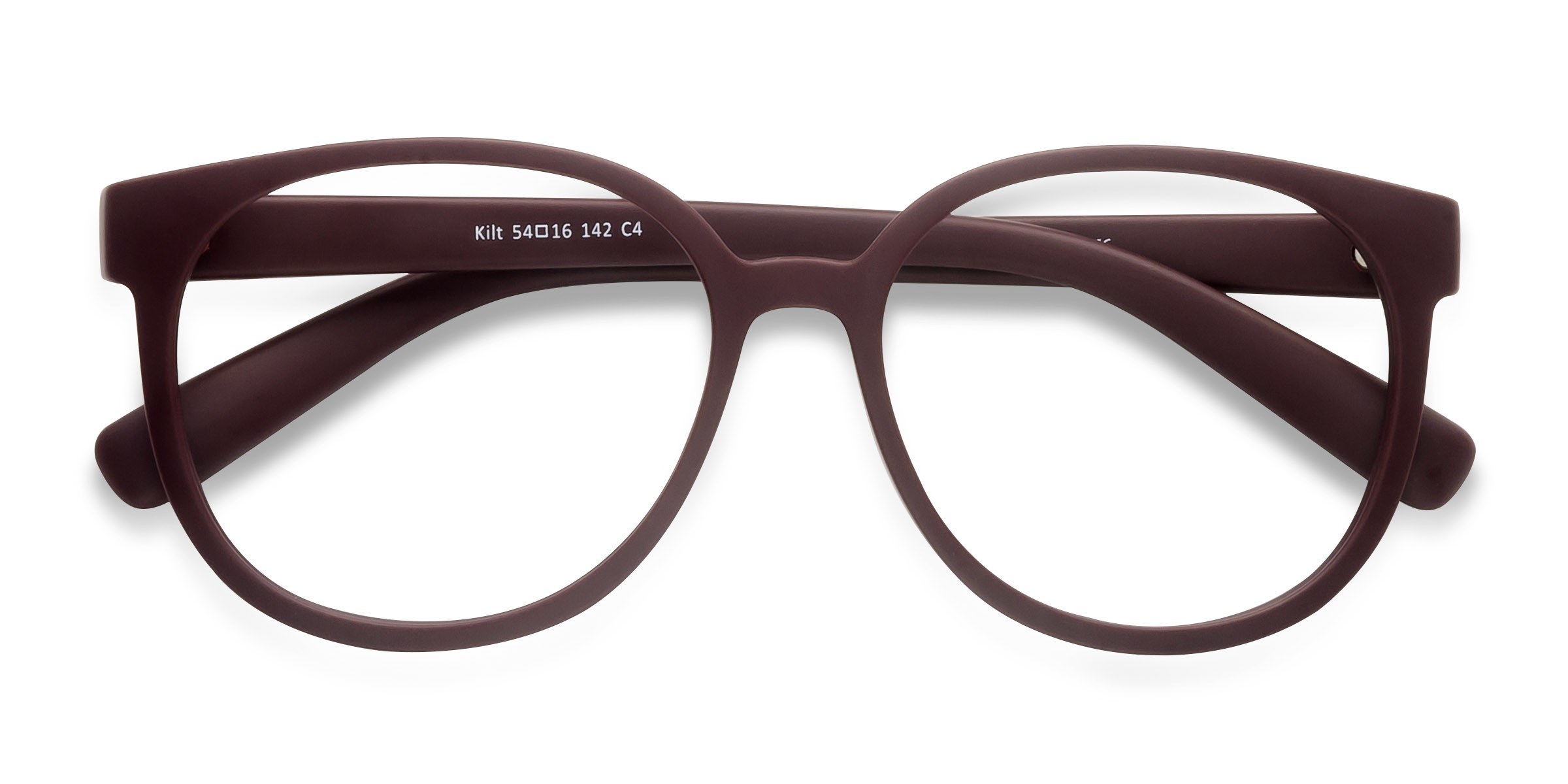 Dark Red Kilt -  Plastic Eyeglasses