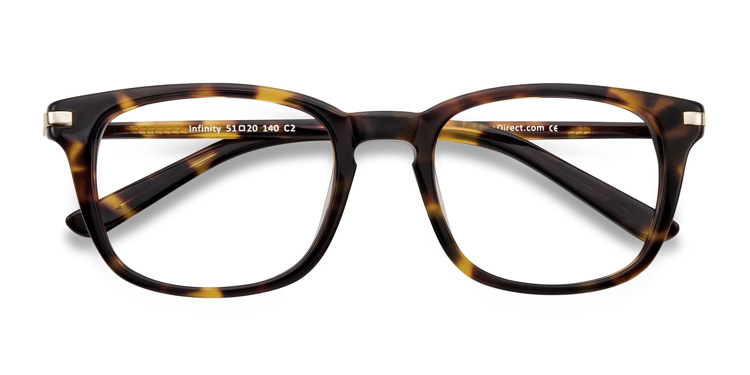 Tortoise Infinity -  Acetate Eyeglasses