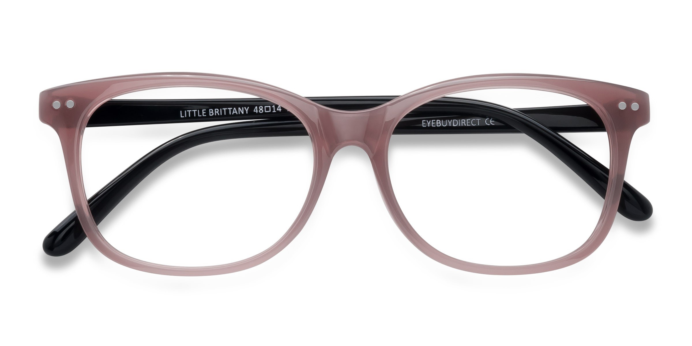 Pink Black Little Brittany -  Plastic Eyeglasses