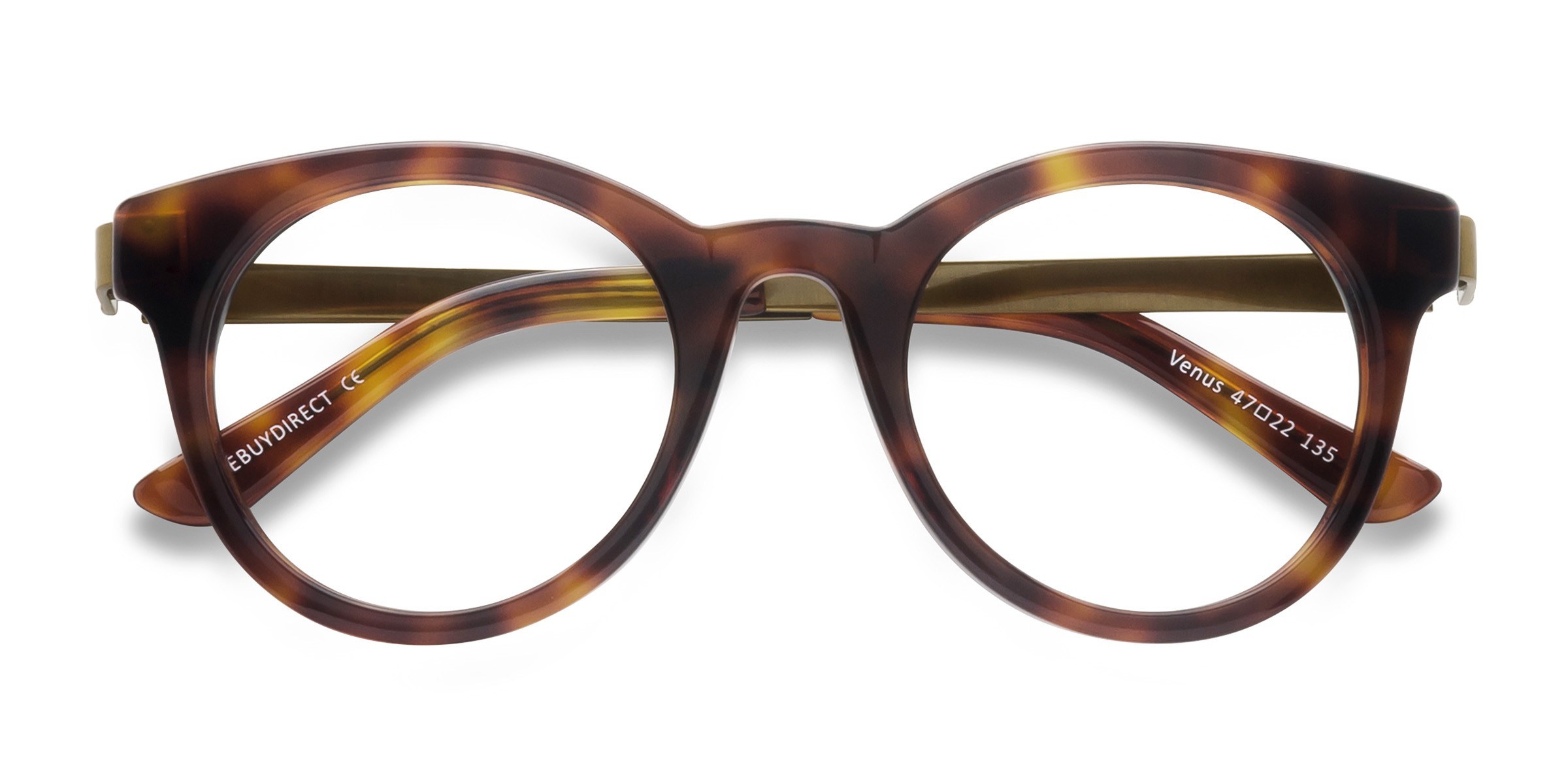 Brown Tortoise Venus -  Acetate Eyeglasses