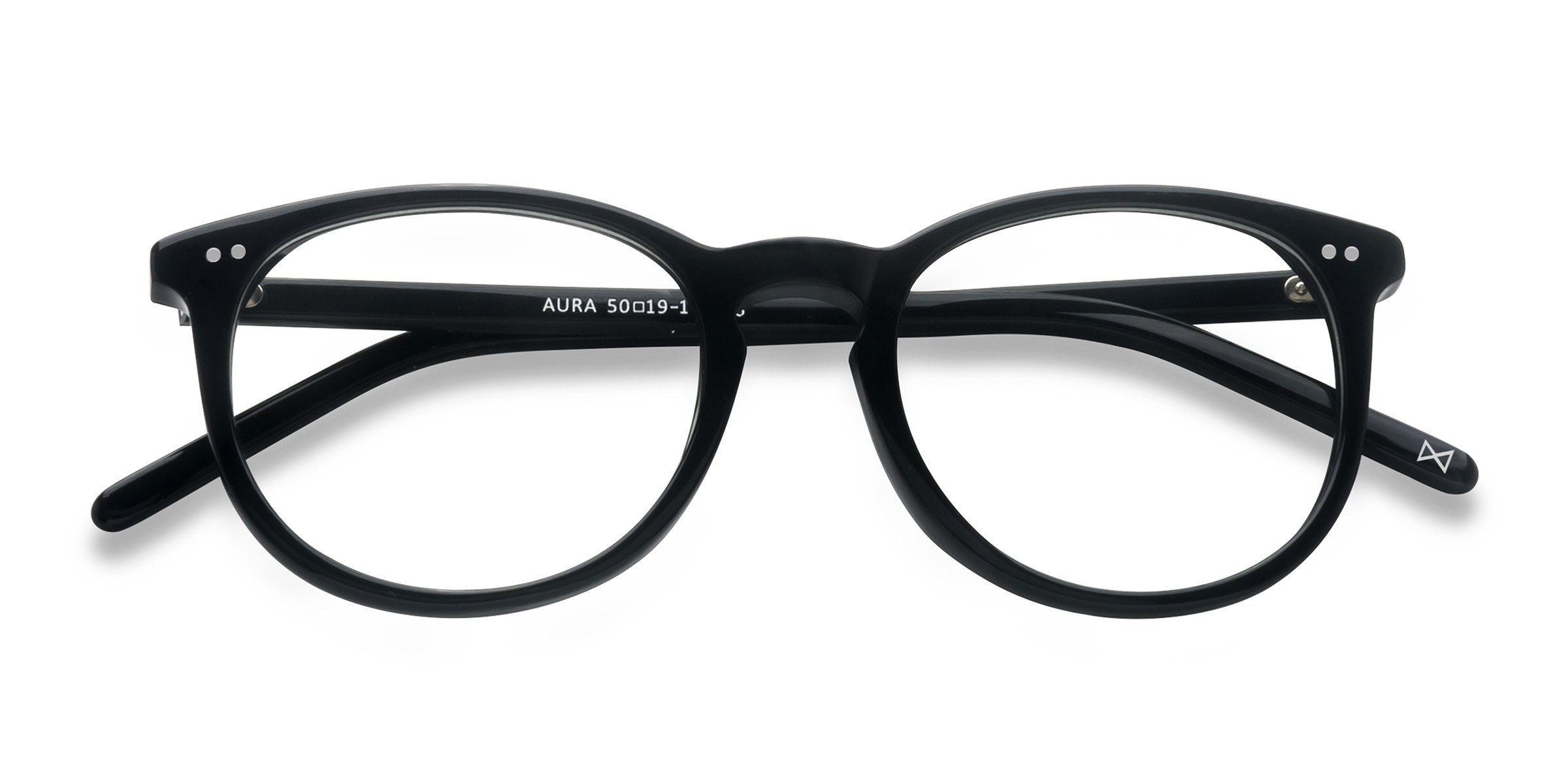Jet Black Aura - Acétate Lunettes de vue