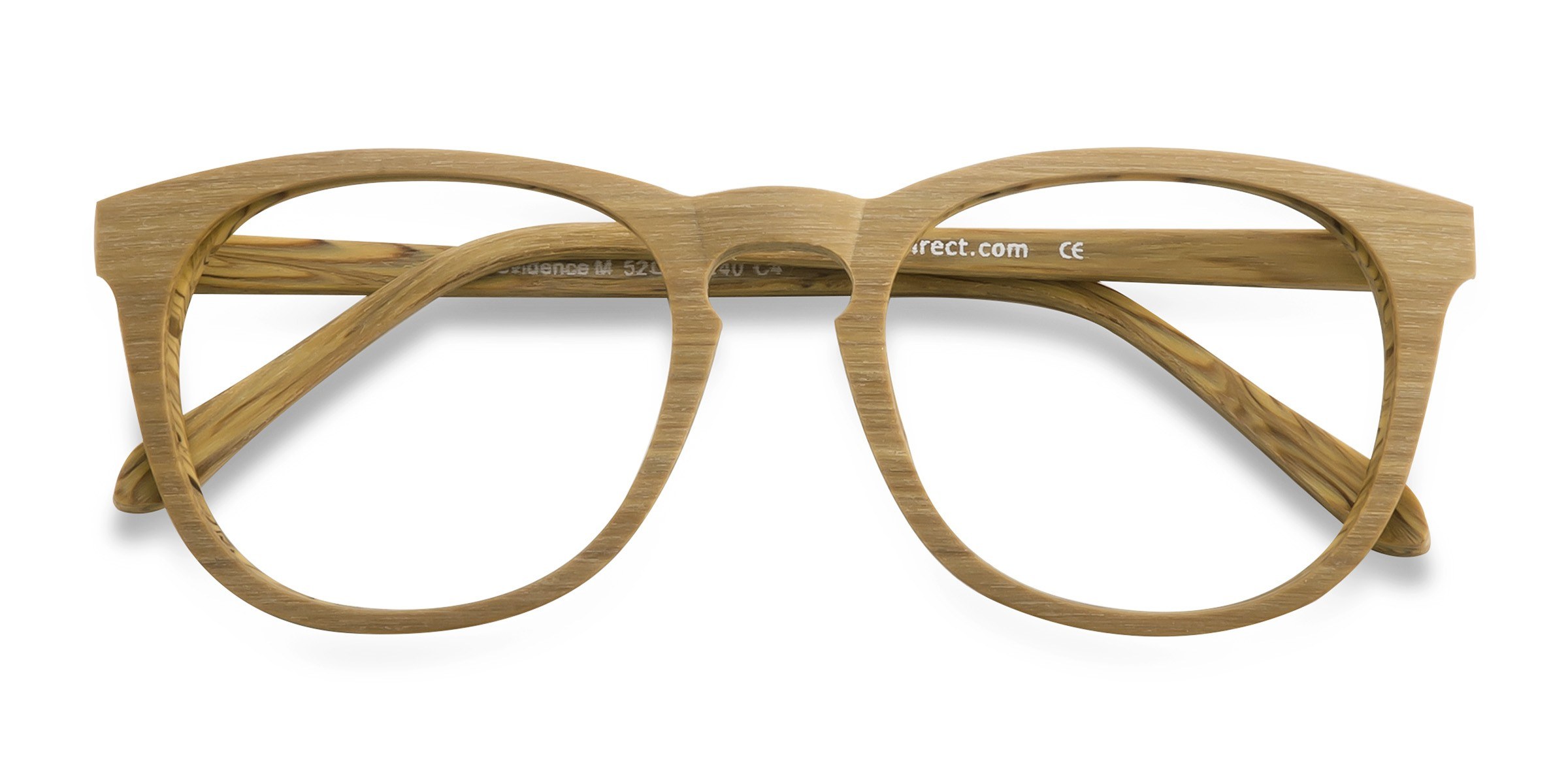 Jaune Providence -  Wood-texture Lunettes de vue