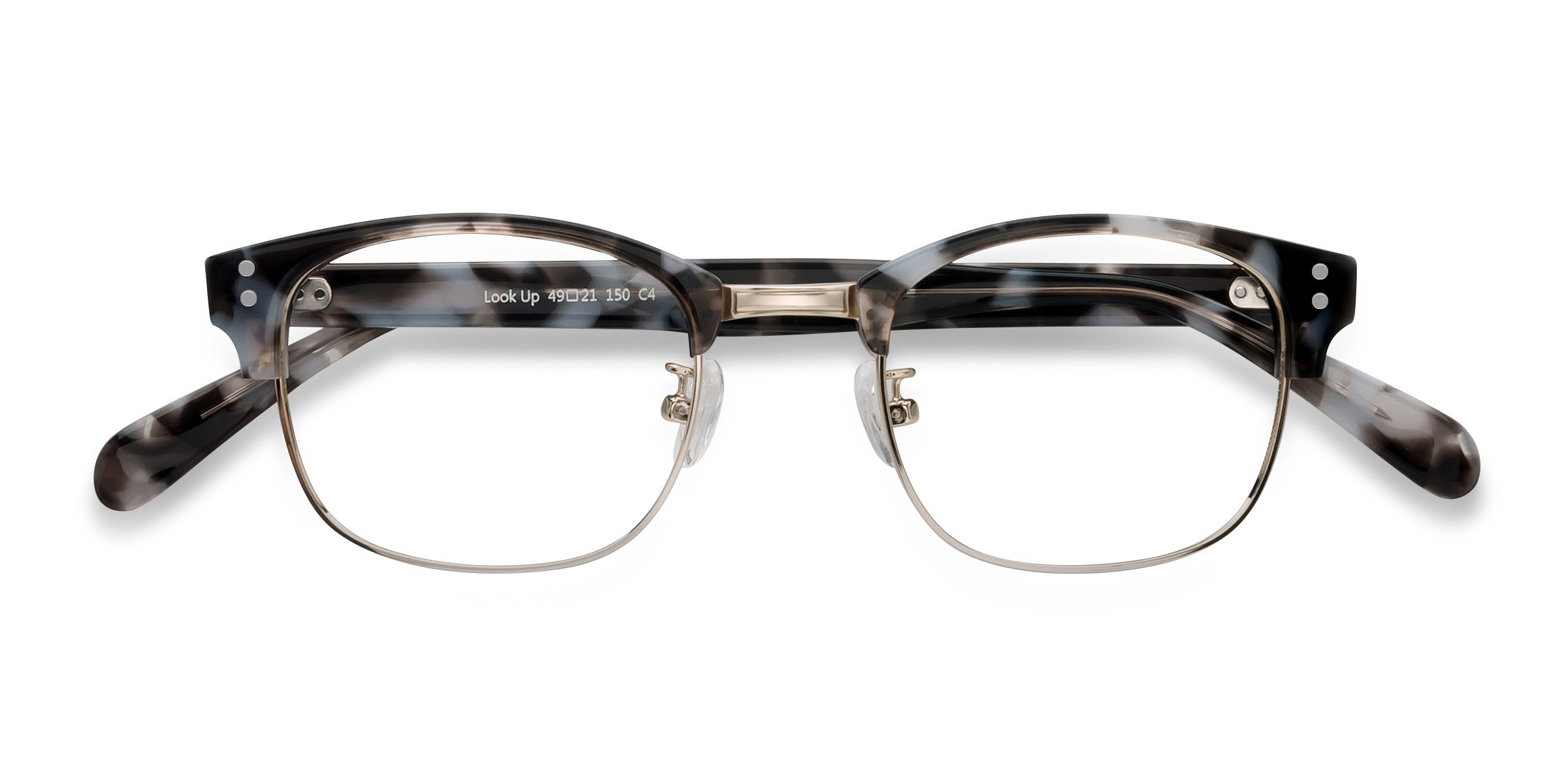Gray Look Up -  Acetate Eyeglasses